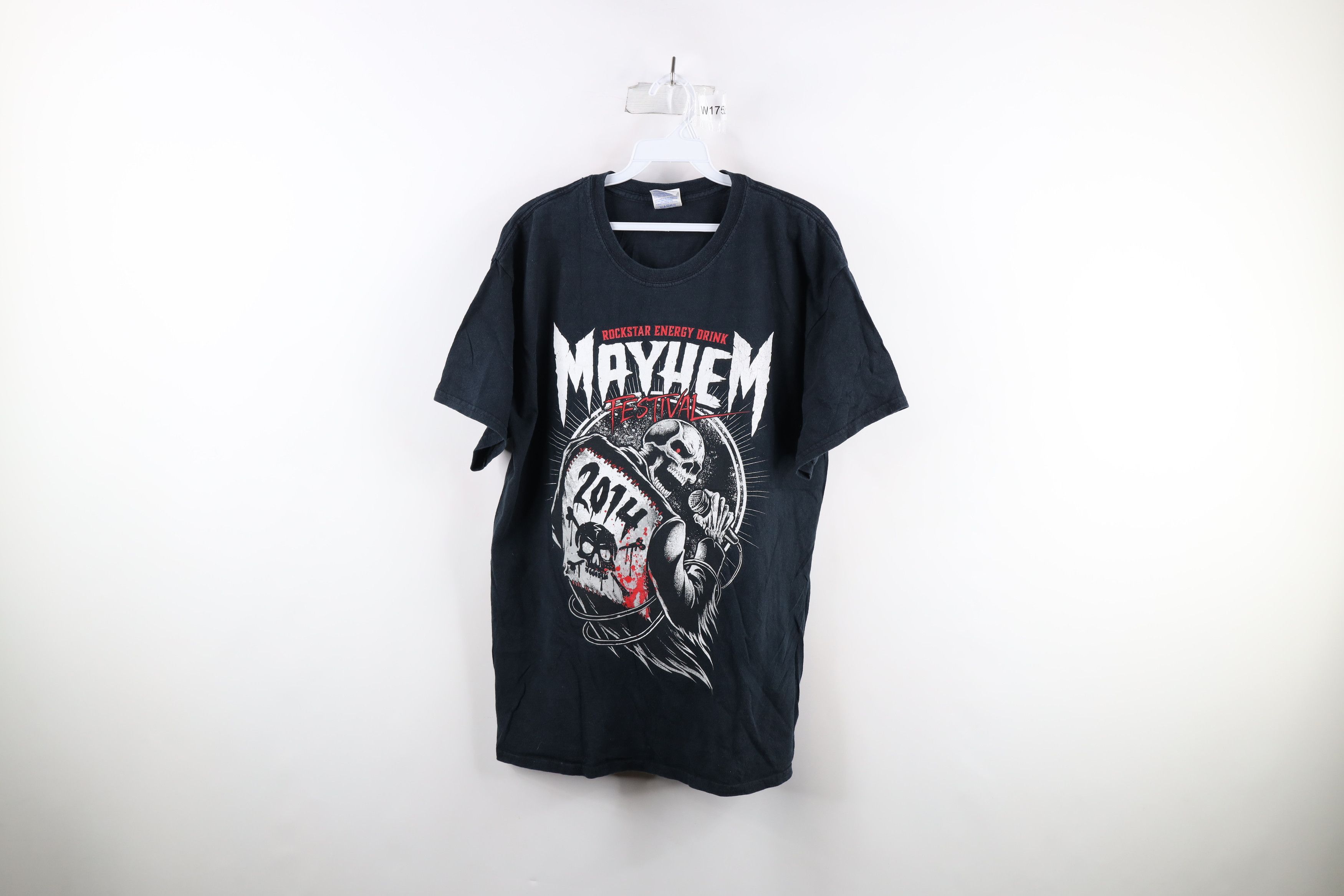 Vintage Y2K 2014 Rockstar Energy Drink Mayhem Festival T-Shirt Size US L / EU 52-54 / 3 - 1 Thumbnail