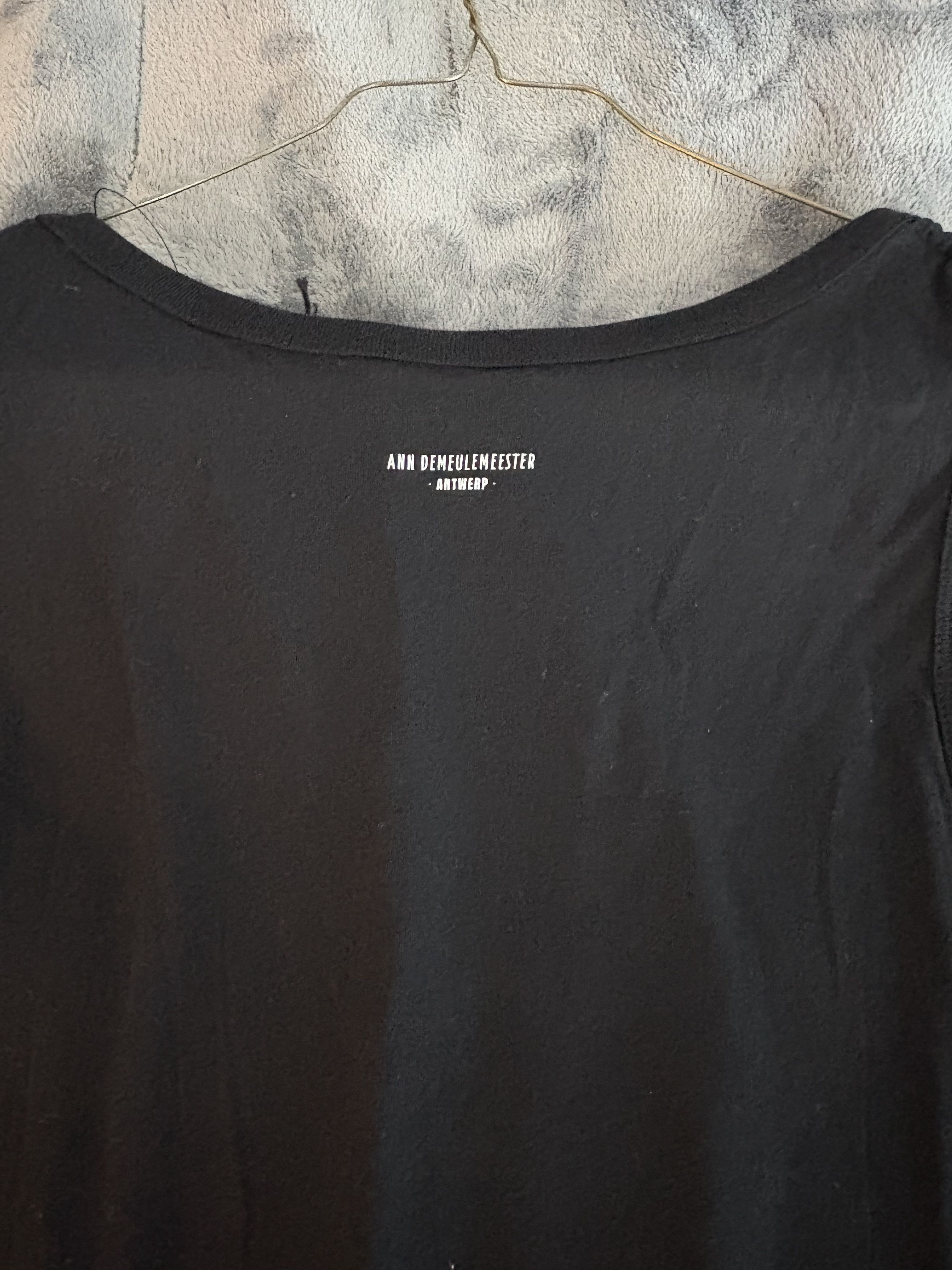 Ann Demeulemeester Wildflower Mexi Cropped Tank Top Size L / US 10 / IT 46 - 2 Thumbnail