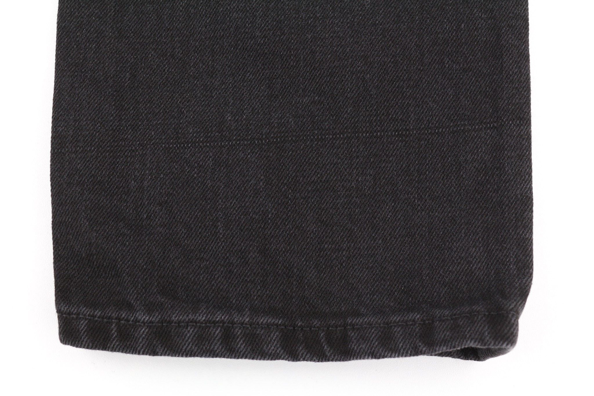 Nudie Jeans BREEZY BRITT W32/L30 Black Worn Zipper Cotton 80667 Size US 32 / EU 48 - 11 Thumbnail