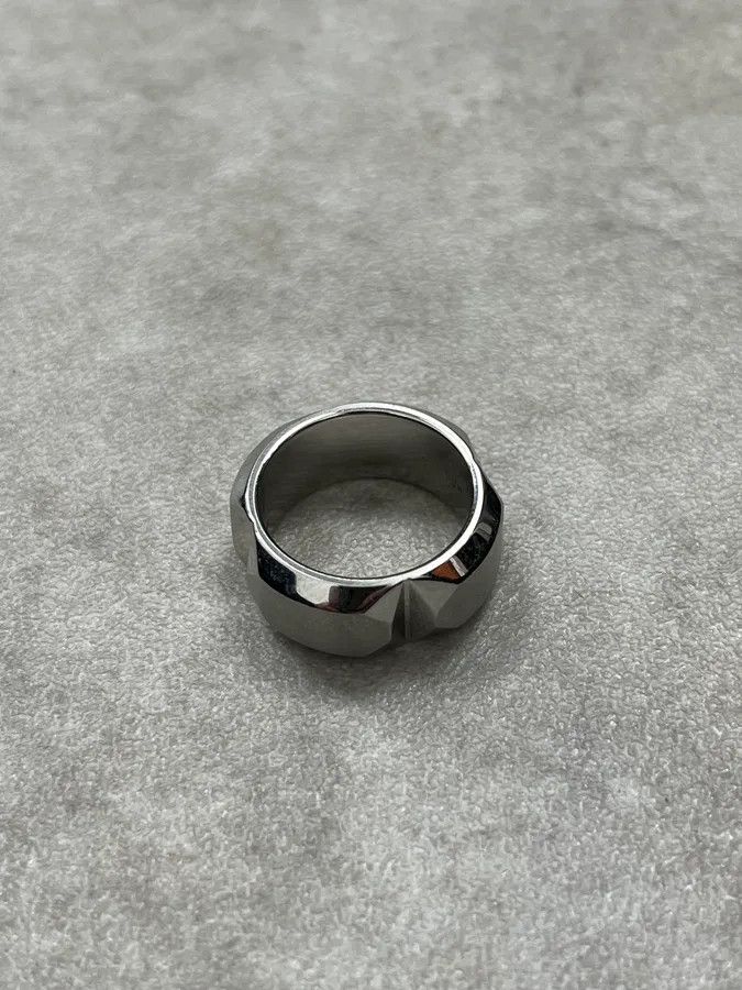 Hermes Hermès Silver Sac à Dépêches Ring Size ONE SIZE - 8 Thumbnail