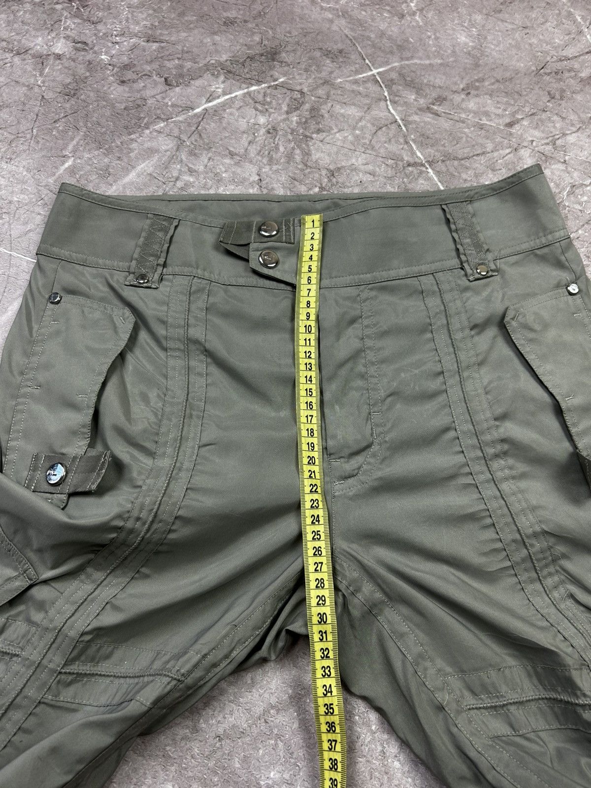 Polo Ralph Lauren Polo Ralph Lauren Gray Multipocket Cargo Pants Women's Size 28" / US 6 / IT 42 - 16 Thumbnail