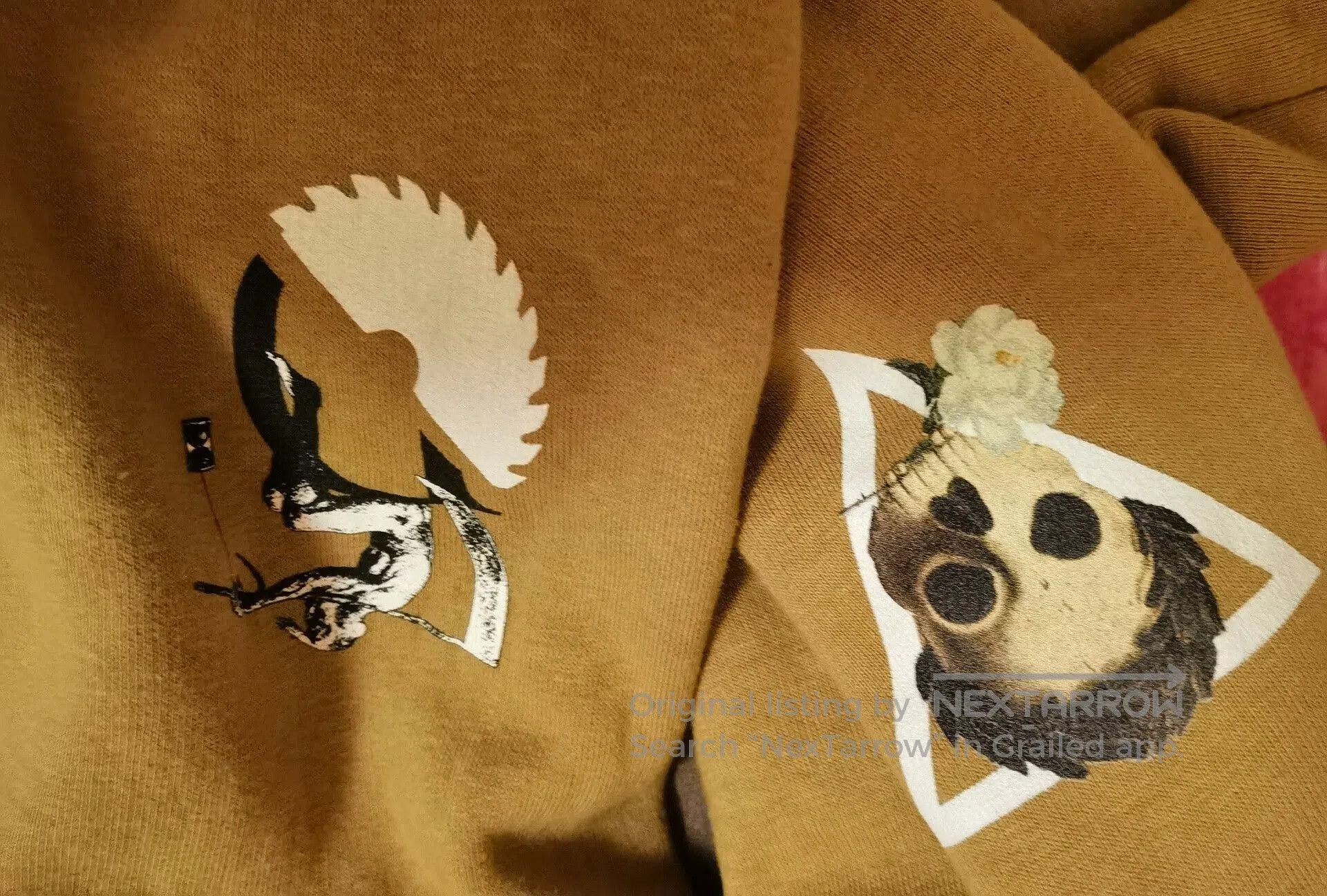 Undercover long hooded sweatshirt with graphic print. Size US M / EU 48-50 / 2 - 3 Thumbnail