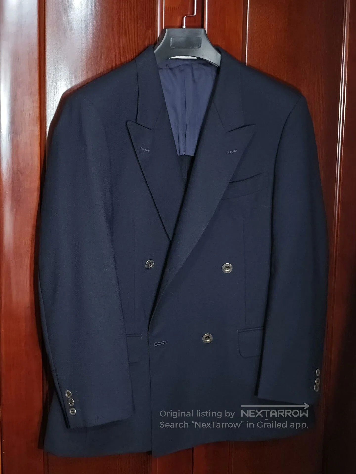 SCABAL SCABAL Navy Blue Wool Blazer. Size US M / EU 48-50 / 2 - 1 Thumbnail