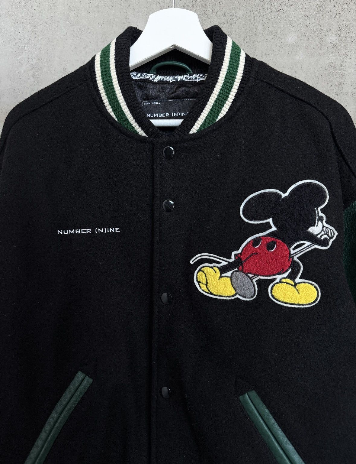 Number (N)ine × Supreme Supreme Number (N)ine Mickey Mouse Varsity Jacket AW25 Size US L / EU 52-54 / 3 - 4 Thumbnail