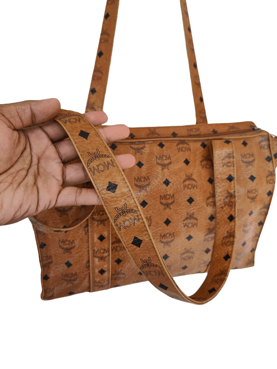 MCM MCM Leather Carry Bag Size ONE SIZE - 5 Thumbnail