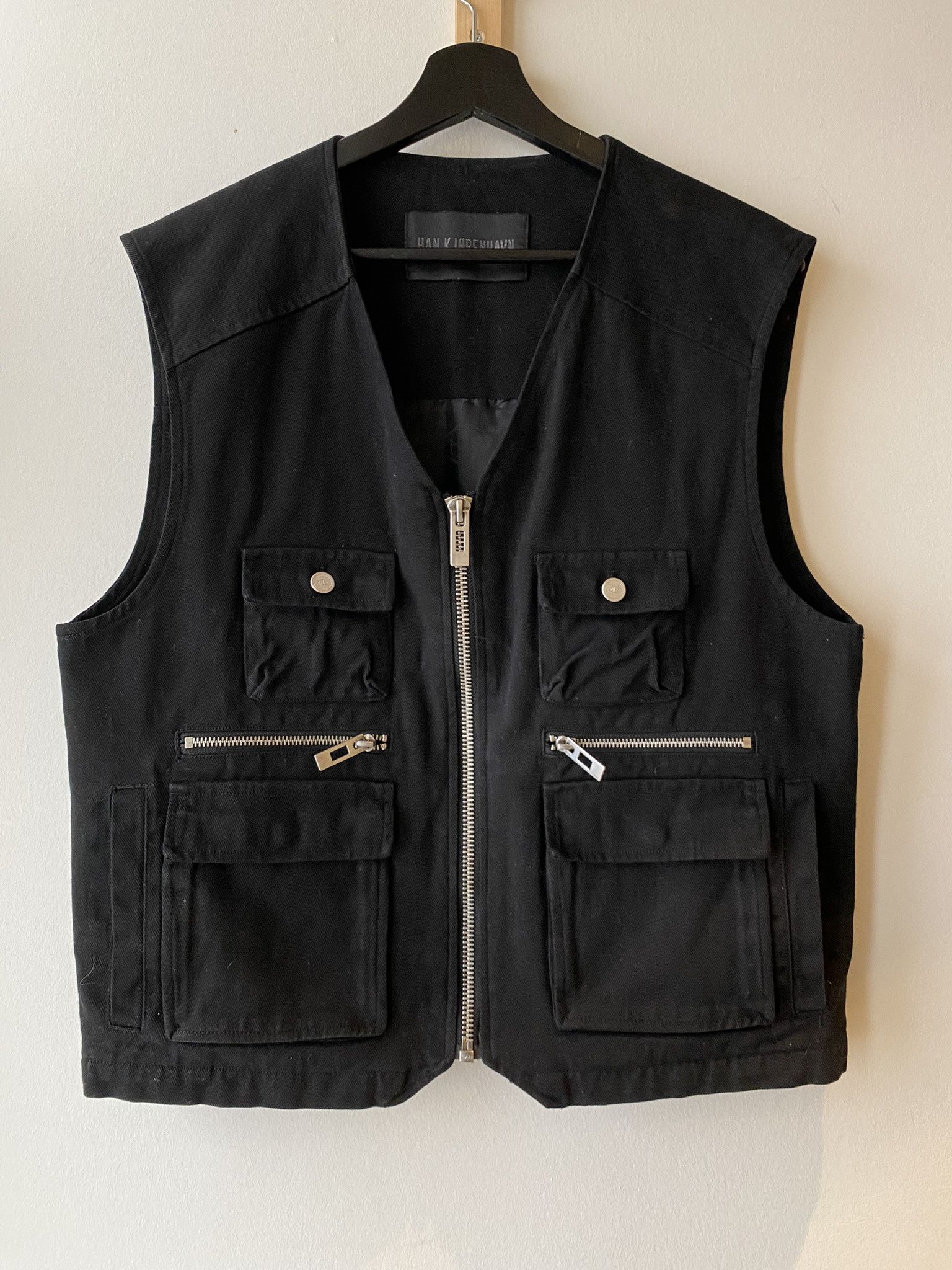 Acne Studios NWOT $465 - Black Cargo Vest - 50/L Size US L / EU 52-54 / 3 - 6 Thumbnail