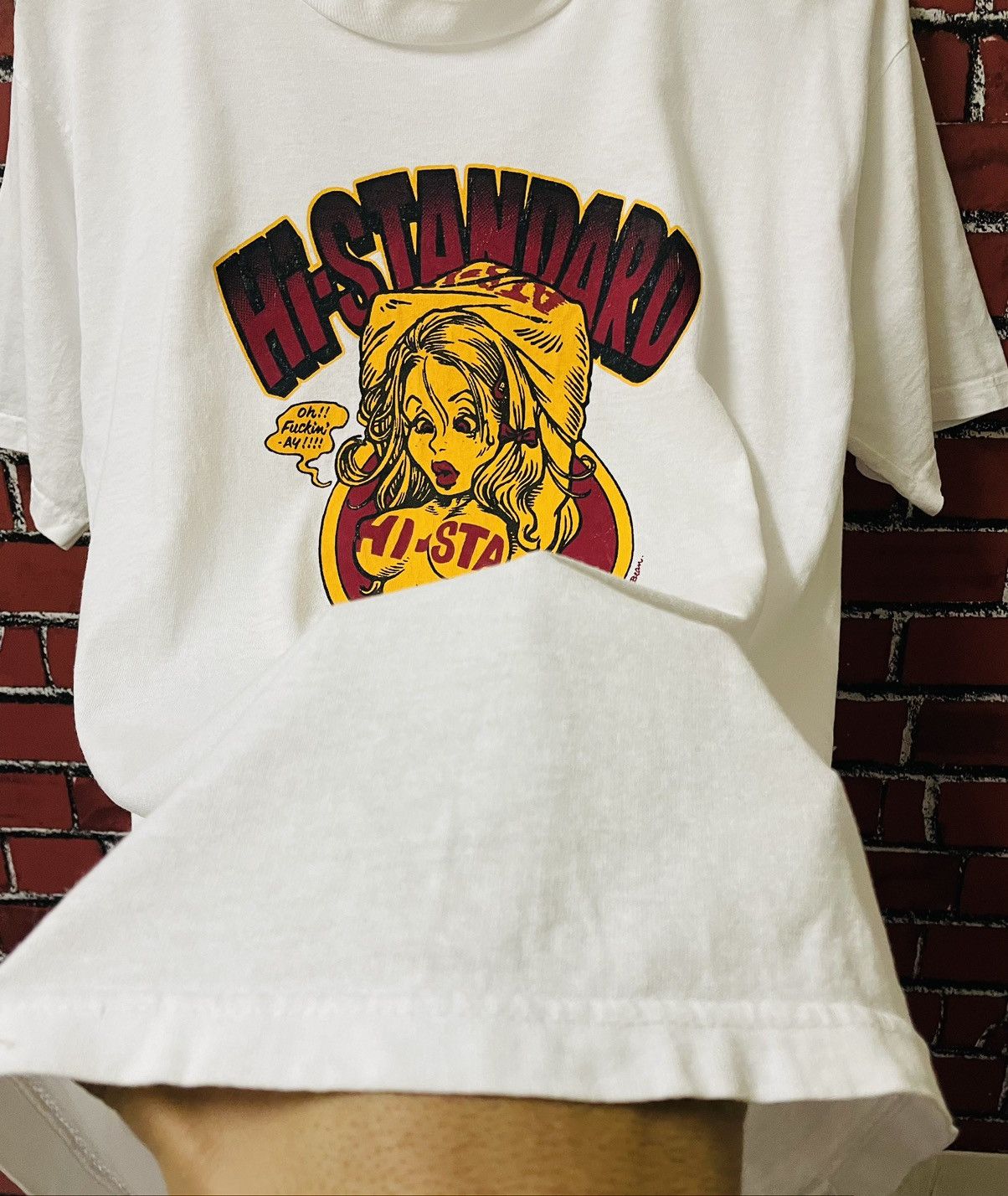 Band Tees VTG HI STANDARD ROCKIN JELLY BEAN SHIRTS 90s Size US M / EU 48-50 / 2 - 9 Thumbnail