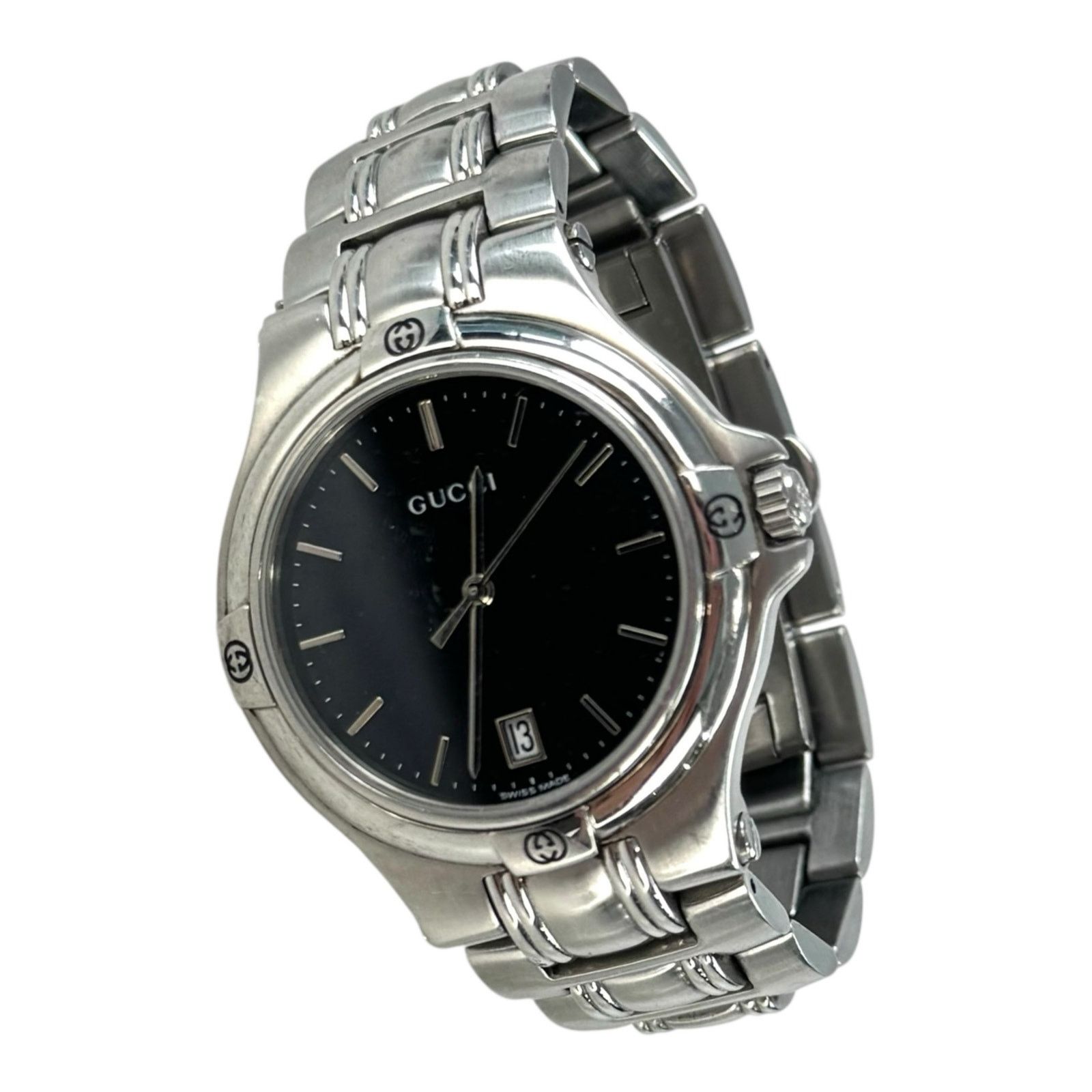 Gucci Gucci Vintage Stainless Steel 9040 Men’s Watch Size ONE SIZE - 1 Thumbnail