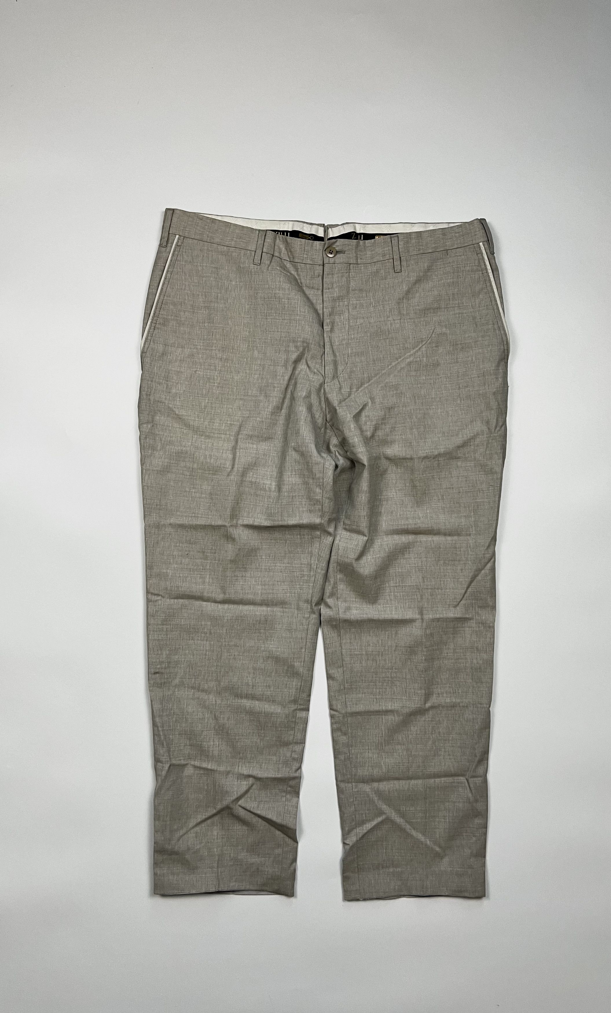 Zilli zilli pants mens size 50 flax classic luxury Size US 38 / EU 54 - 1 Thumbnail