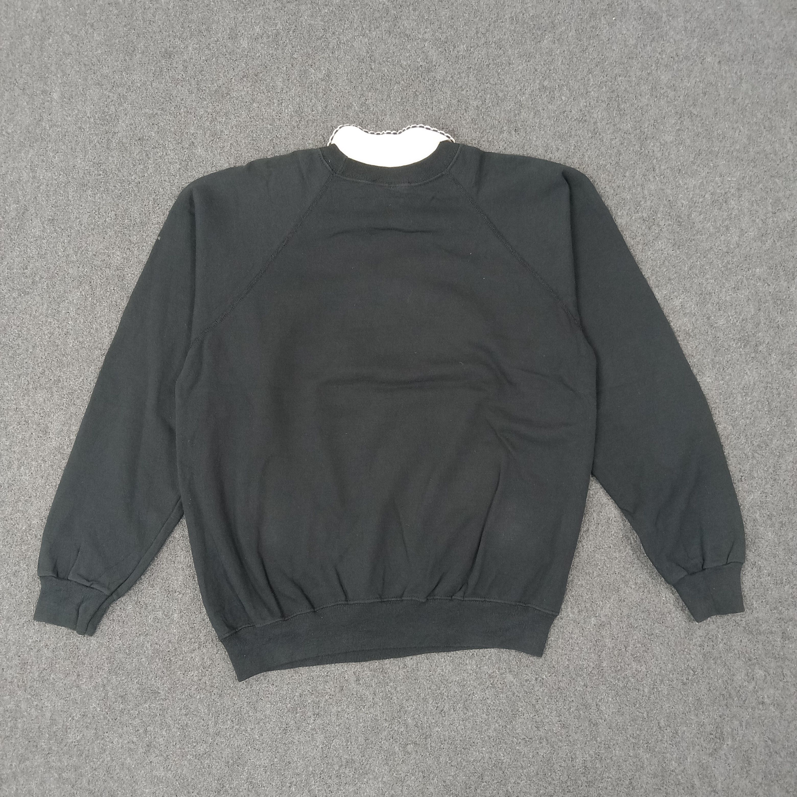 Vintage Vintage Flower Zig Zag American Preppy Style Sweatshirt Size US L / EU 52-54 / 3 - 7 Thumbnail