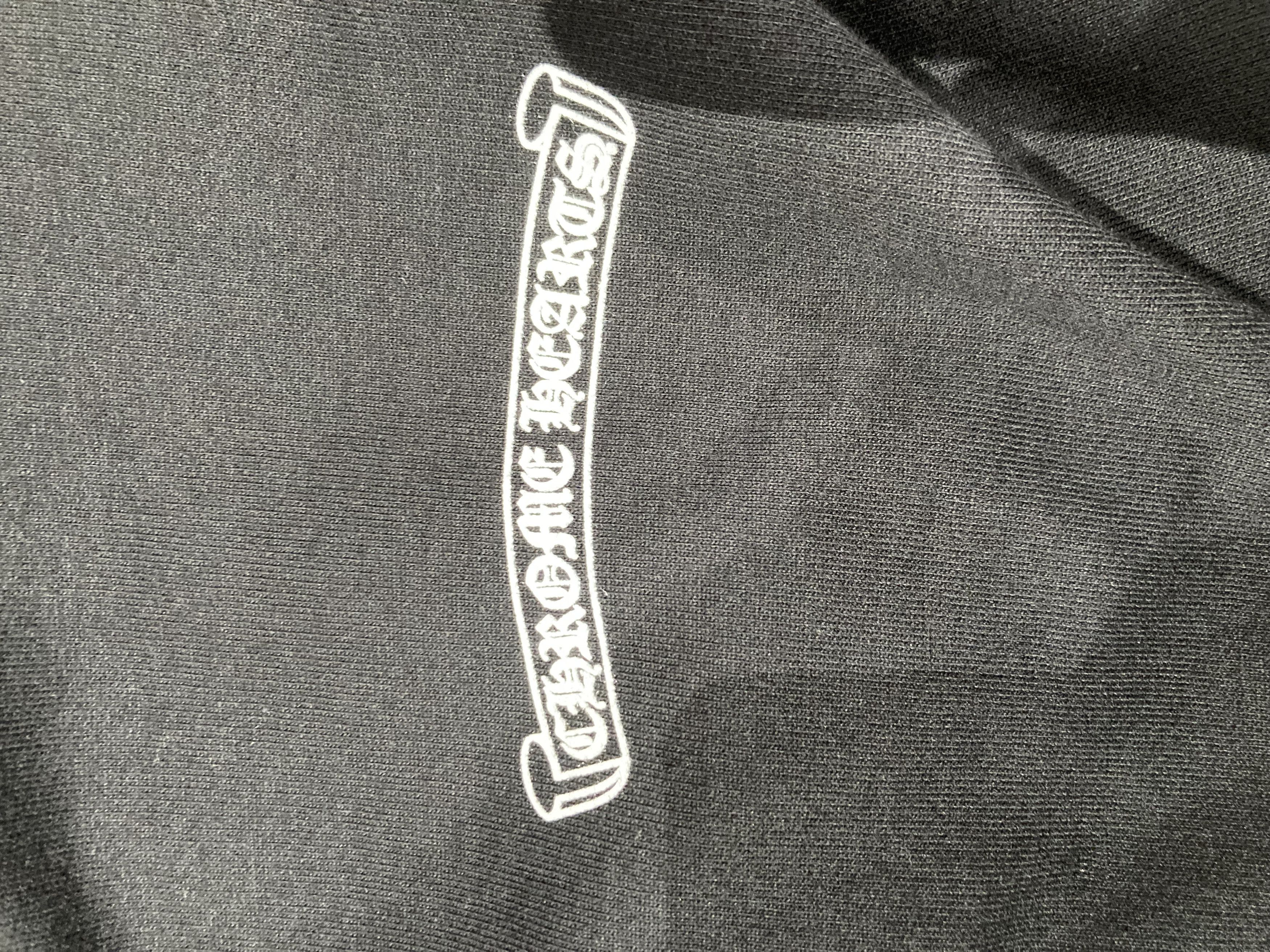 Chrome Hearts Chrome Hearts NYC Scroll Logo Zip Up Hoodie Size US XL / EU 56 / 4 - 5 Thumbnail