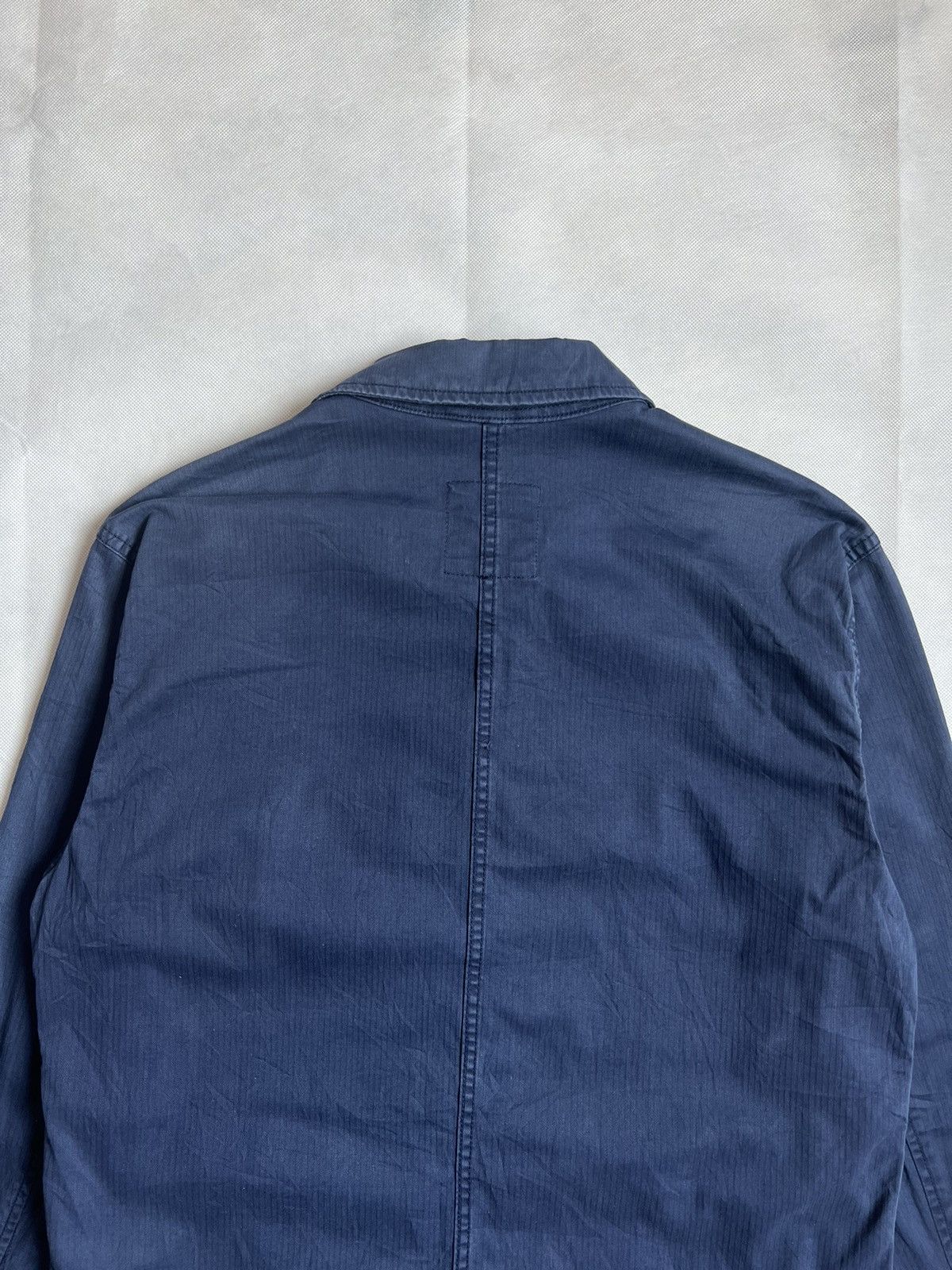 Gap Gap Double Pocket Hickory Stripe Button Up Military Style Size US XS / EU 42 / 0 - 12 Thumbnail