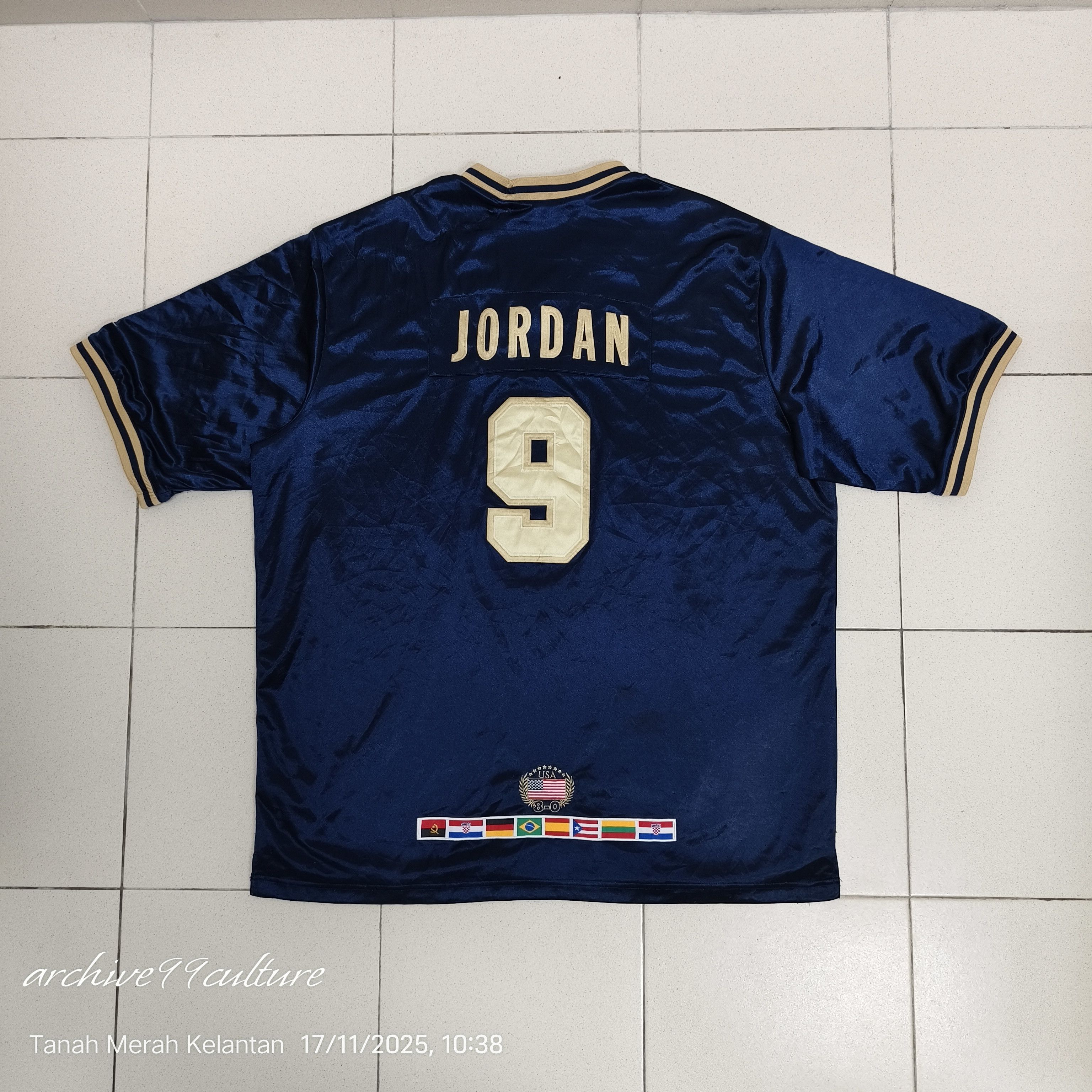Nike Nike Michael Jordan USA basketball dream Team warm up jersey Size US XXL / EU 58 / 5 - 21 Thumbnail