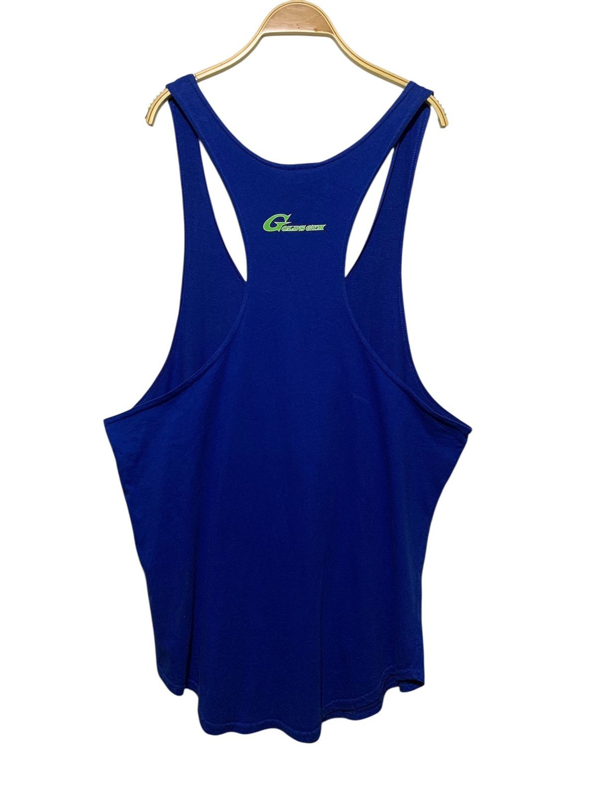 Vintage Vintage Golds Gym SHAPING HUMAN FORM tanktop Size US XL / EU 56 / 4 - 3 Thumbnail