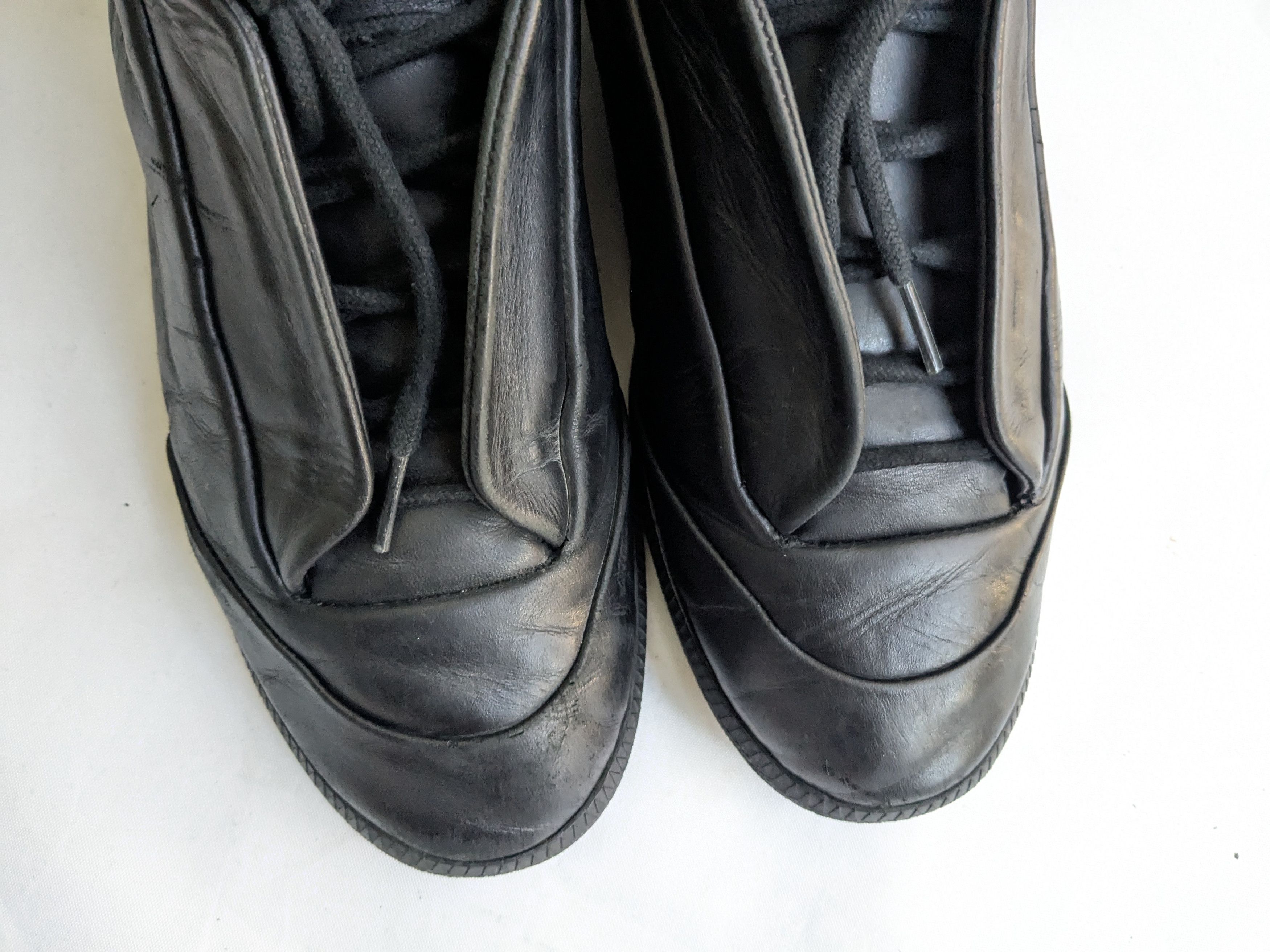 Maison Margiela Maison Margiela Future Black 11 44 High Top Sneakers Gum Size US 11 / EU 44 - 4 Thumbnail