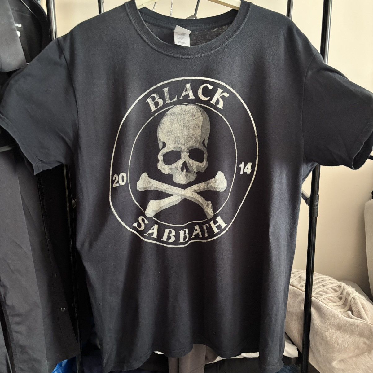 Vintage Black Sabbath Ozzy 2014 Tour Band Tee Mastermind Logo Y2K Size US L / EU 52-54 / 3 - 1 Thumbnail