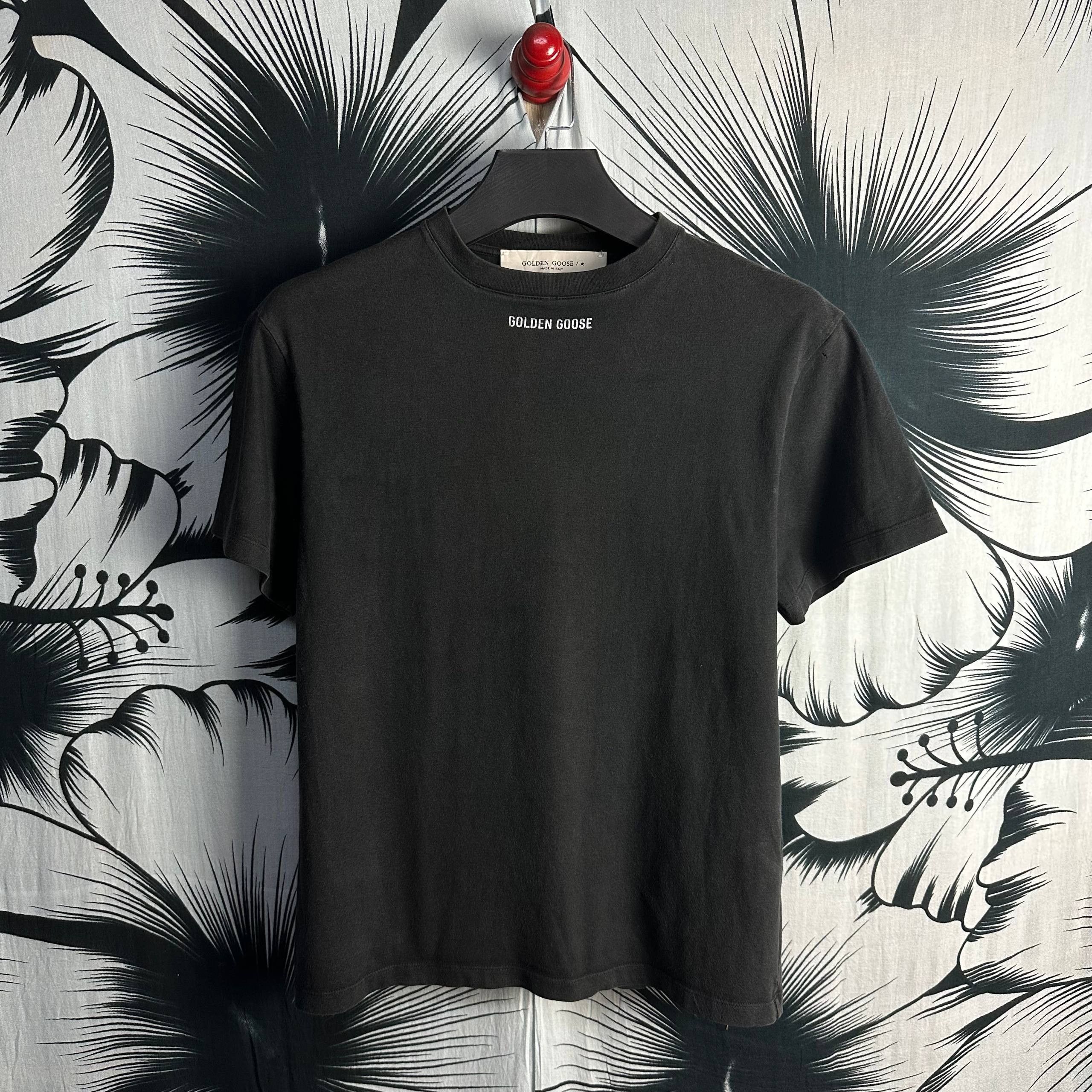 Golden Goose Golden Goose For Dream Use Only Black T-Shirt Size US M / EU 48-50 / 2 - 2 Thumbnail