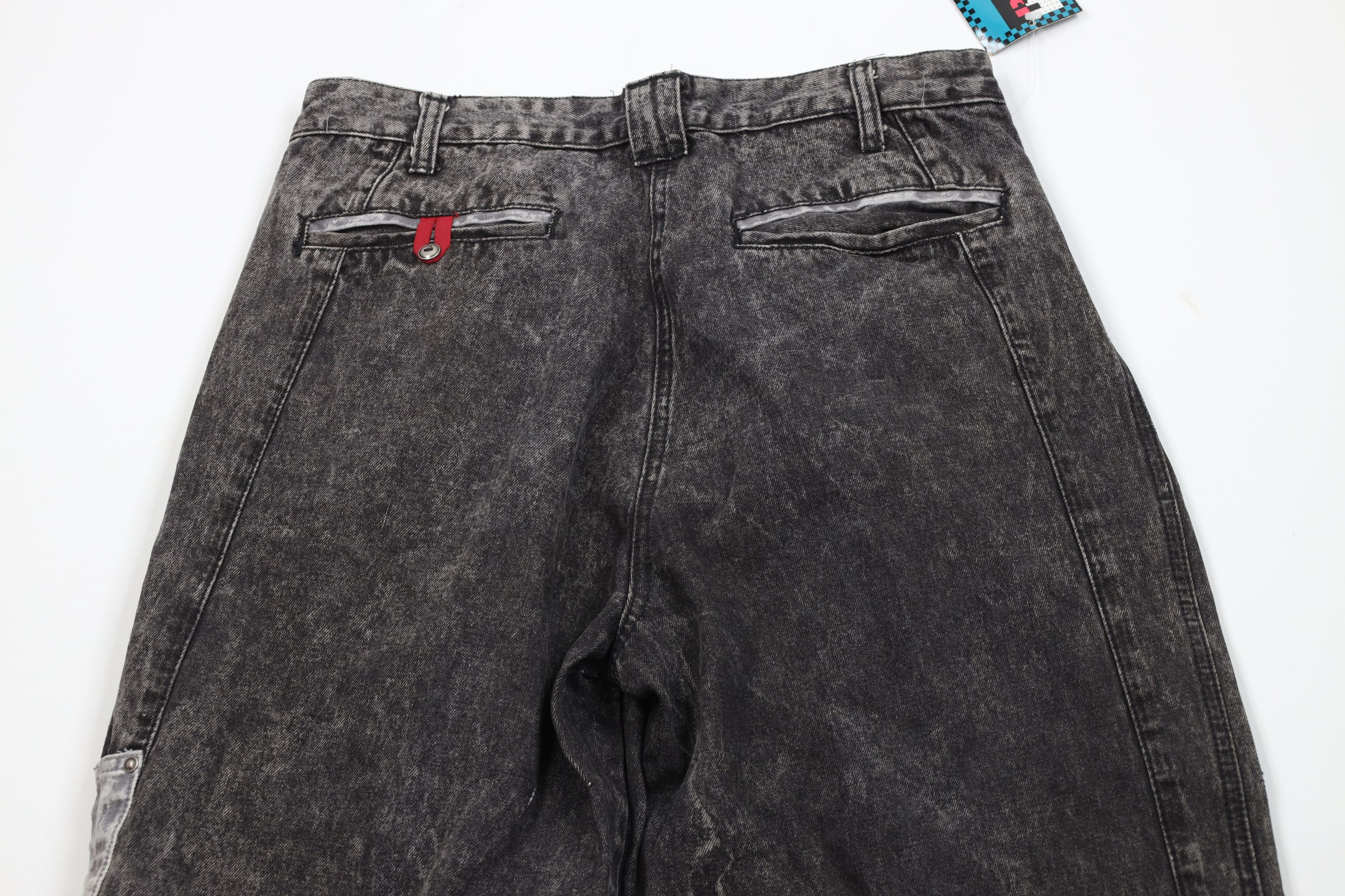 Vintage Deadstock Vintage 80s 90s Streetwear High Waist Acid Jeans Size US 32 / EU 48 - 11 Thumbnail