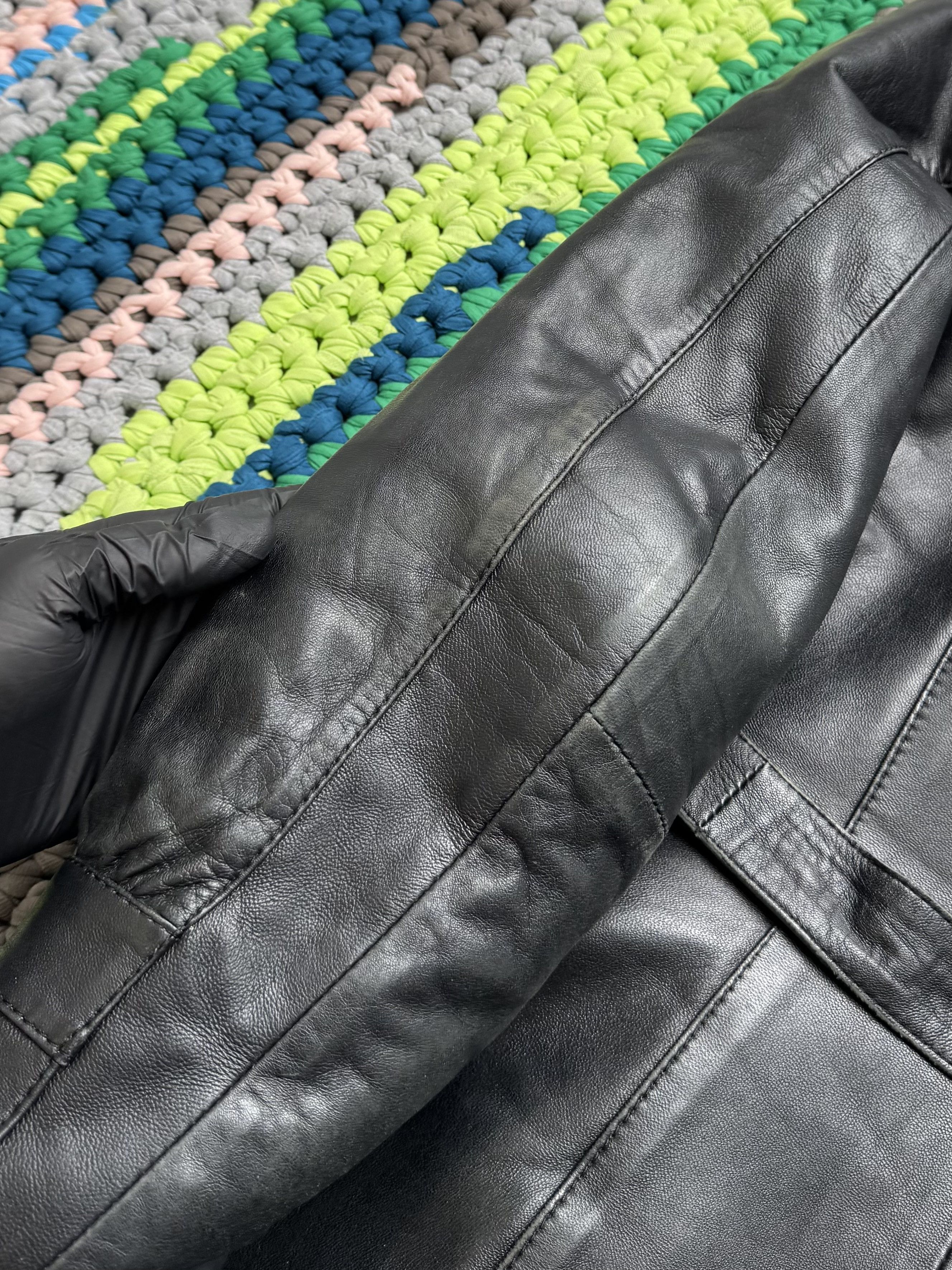 Japanese Brand Vintage Real Sheepskin Jacket With Real Fur (D10)(D15)(V1) Size S / US 4 / IT 40 - 10 Thumbnail