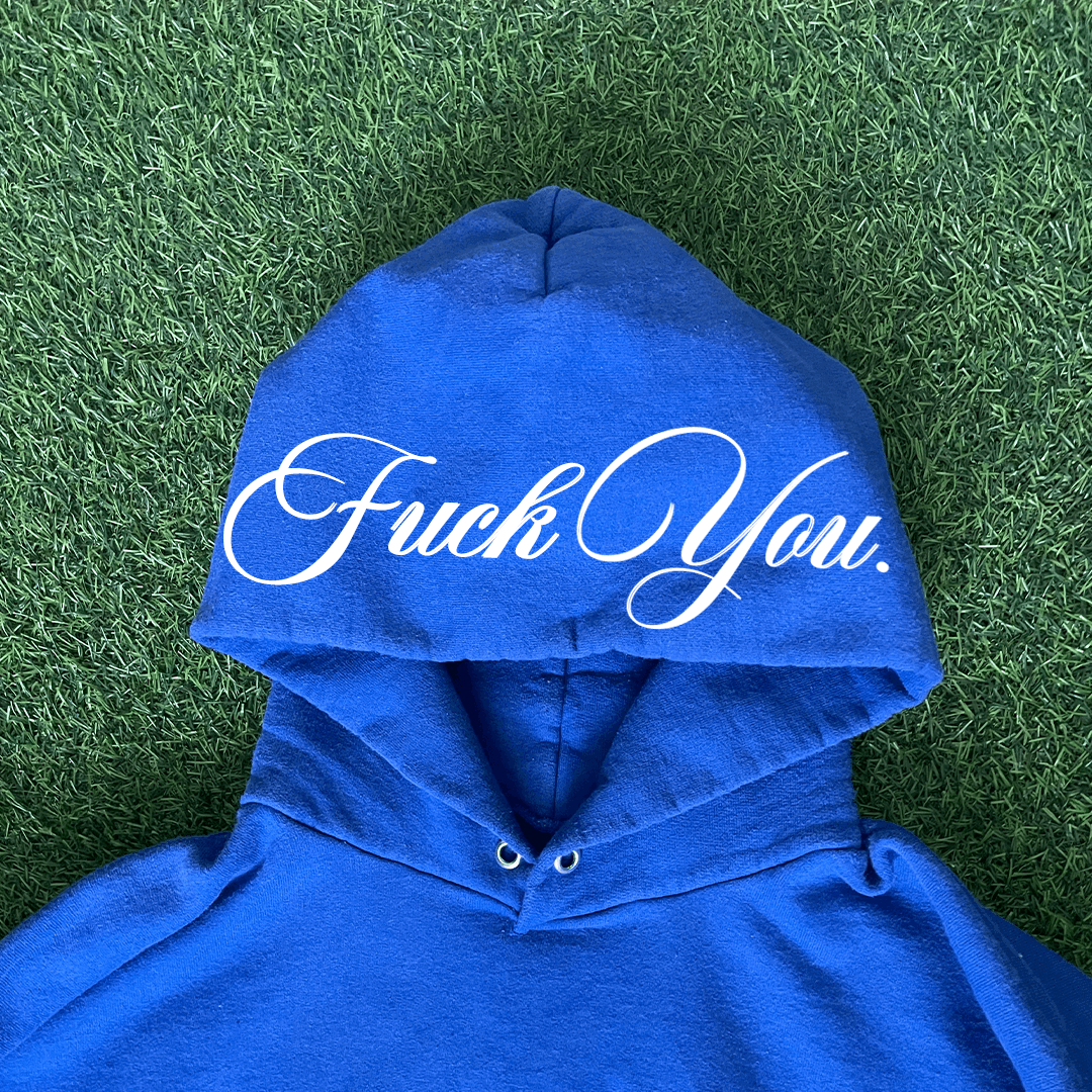 Vintage F*CK YOU HOODIE Size US S / EU 44-46 / 1 - 1 Thumbnail