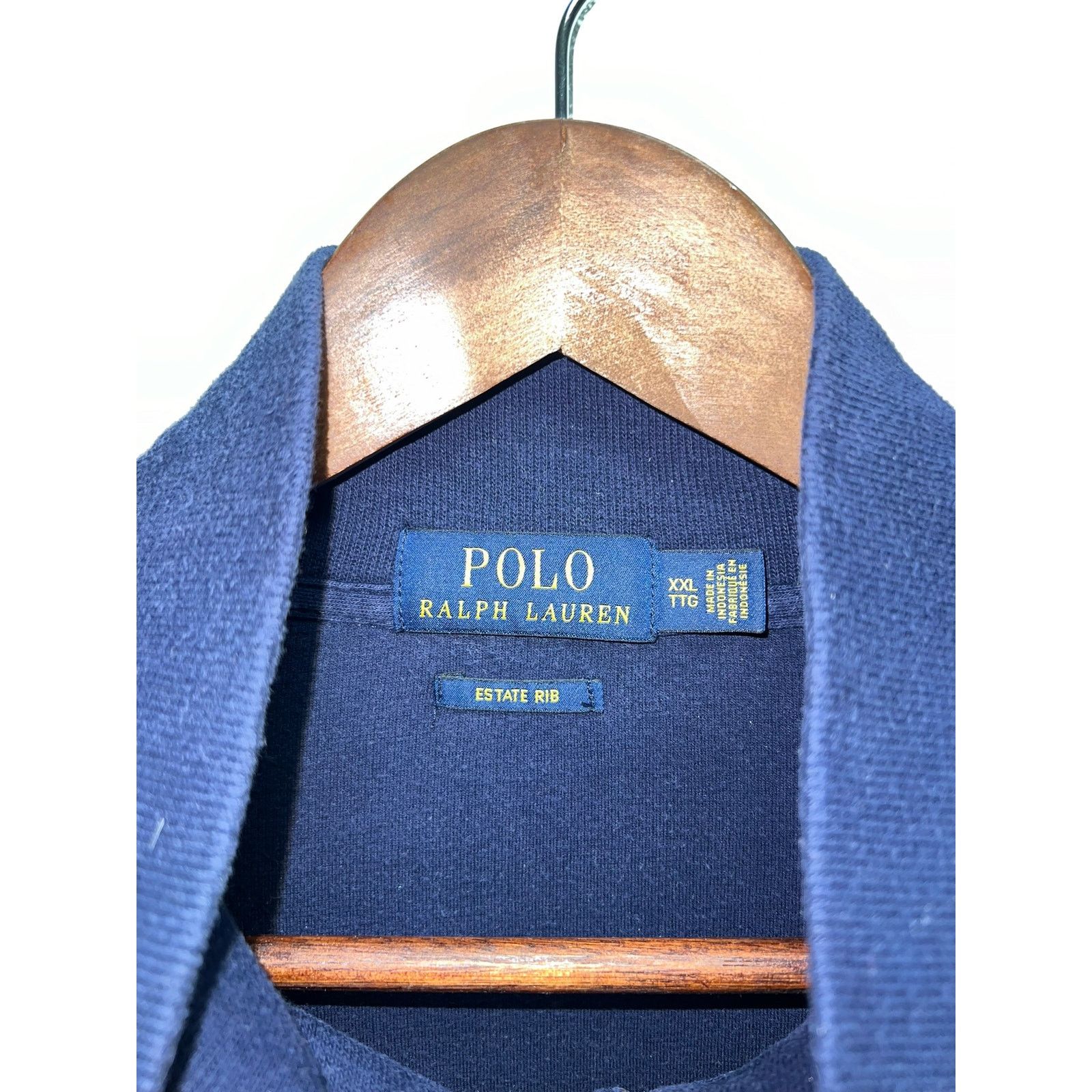 Vintage Polo Ralph Lauren Estate Rib Quarter Zip Sweatshirt PRL 2XL Size US XXL / EU 58 / 5 - 5 Thumbnail