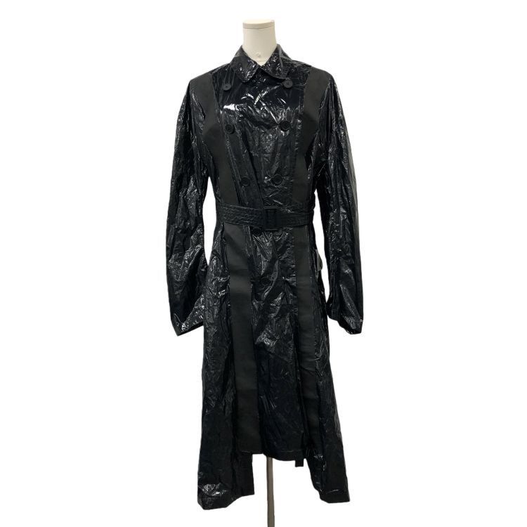 Maison Margiela Maison Margiela Glossy Coated Trench Coat Size 36 Size XS / US 0-2 / IT 36-38 - 1 Thumbnail