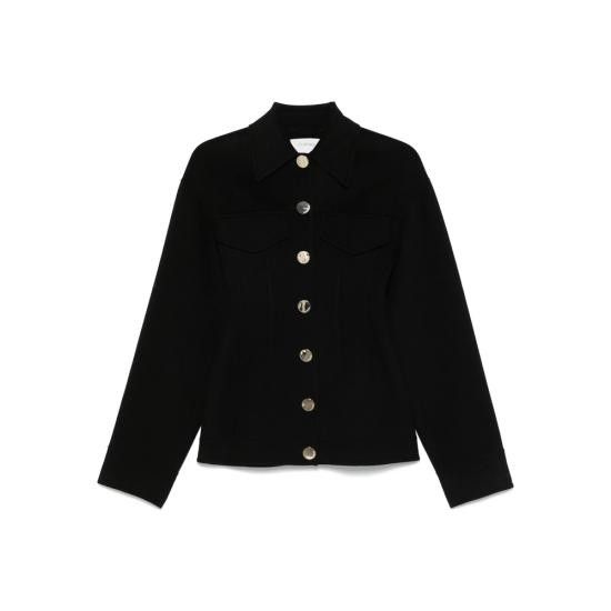 Sportmax SPORTMAX Women Jackets EGEO 747 013 BLACK Size M / US 6-8 / IT 42-44 - 1 Thumbnail