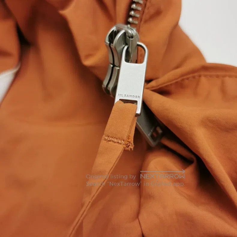 Jil Sander Jil Sander size 34 Orange Red Hooded Down Jacket Size M / US 6-8 / IT 42-44 - 3 Thumbnail