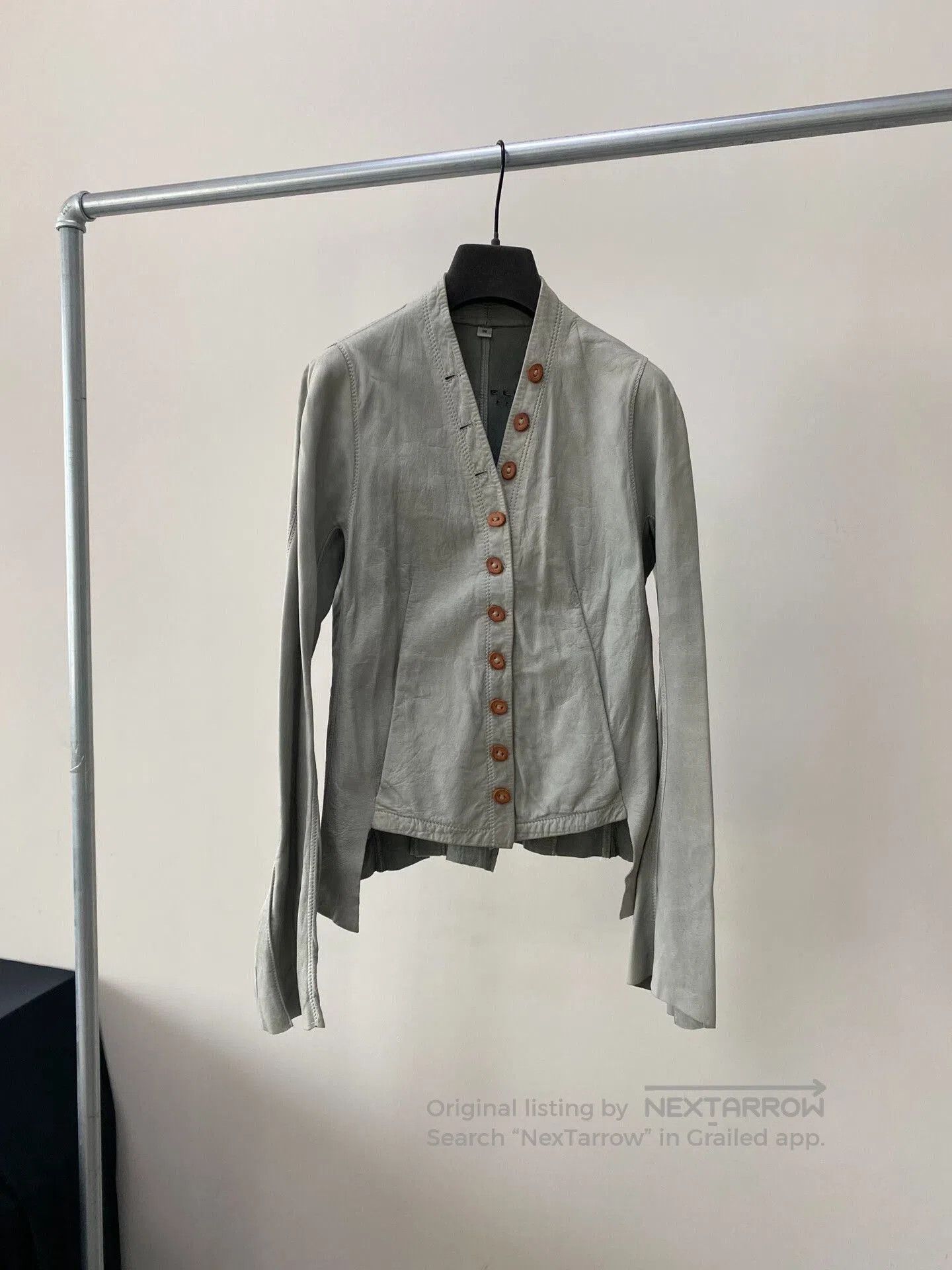 Isaac Sellam Experience Isaac Sellam French Leather Jacket. Size S / US 4 / IT 40 - 1 Thumbnail