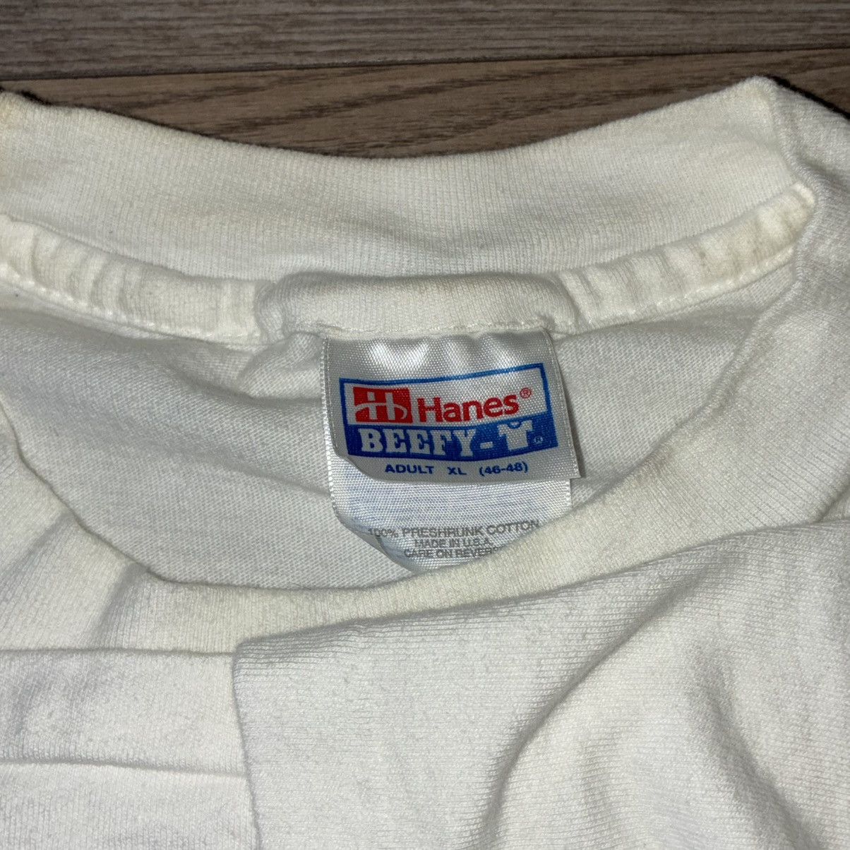 Hanes 90s obscure parody bugs bunny drug alcohol tee shirt Size US XL / EU 56 / 4 - 3 Thumbnail