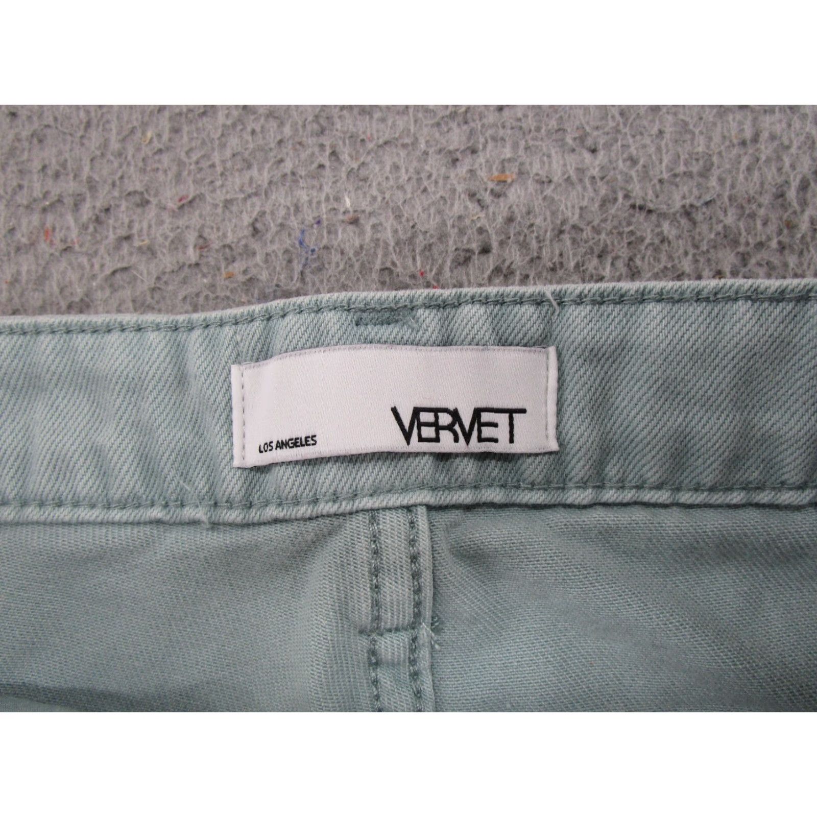 Denime Vervet Los Angeles Wide-Leg Jeans 24 Distressed Denim Blue Women 5-Pocket Regular Size 24 Shoes? Size 42" / US 20 - 4 Thumbnail