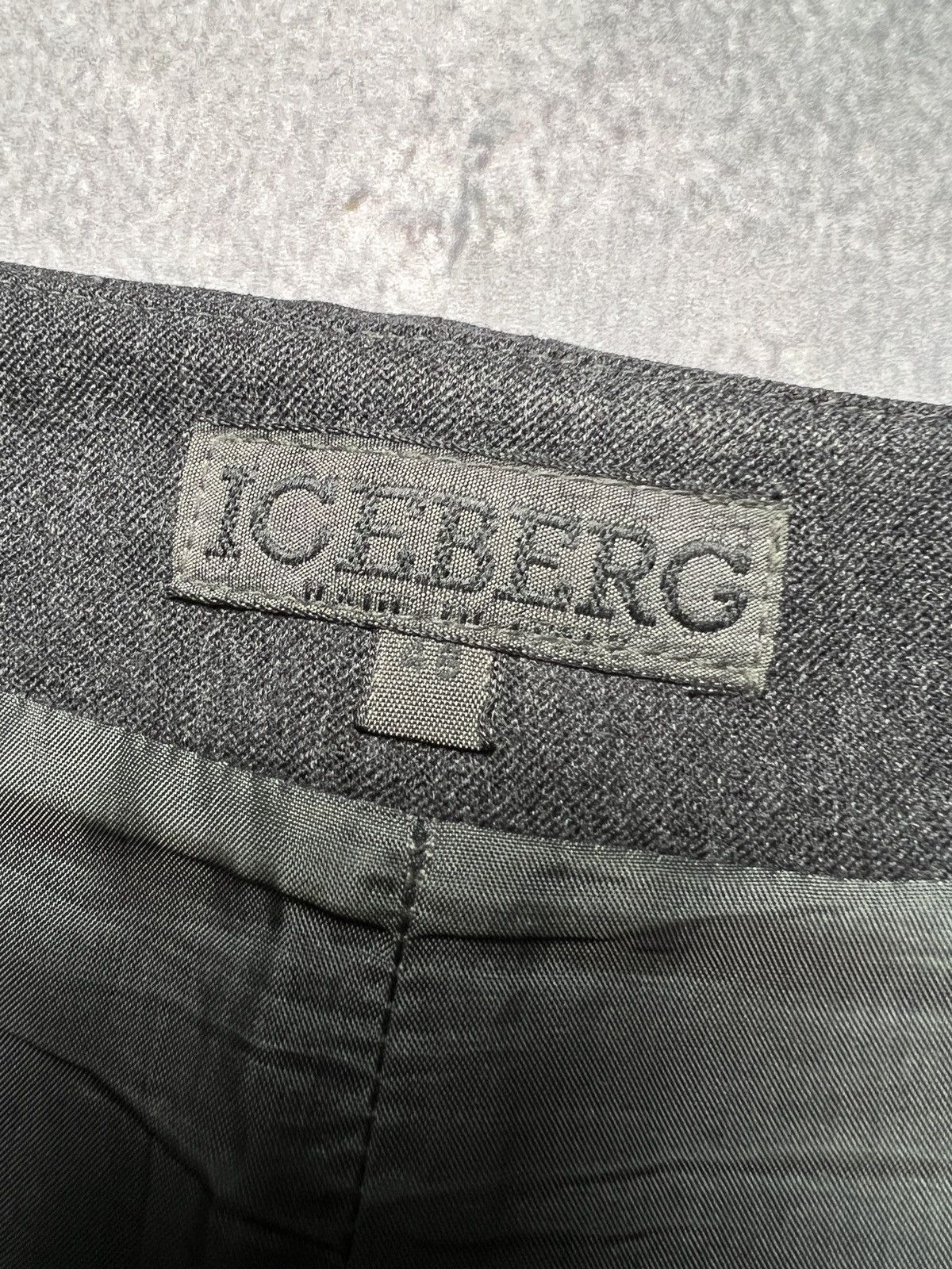 Iceberg Iceberg Vintage Asymmetry Wool Maxi Skirt Archive Rare Italy Size 32" / US 10 / IT 46 - 10 Thumbnail
