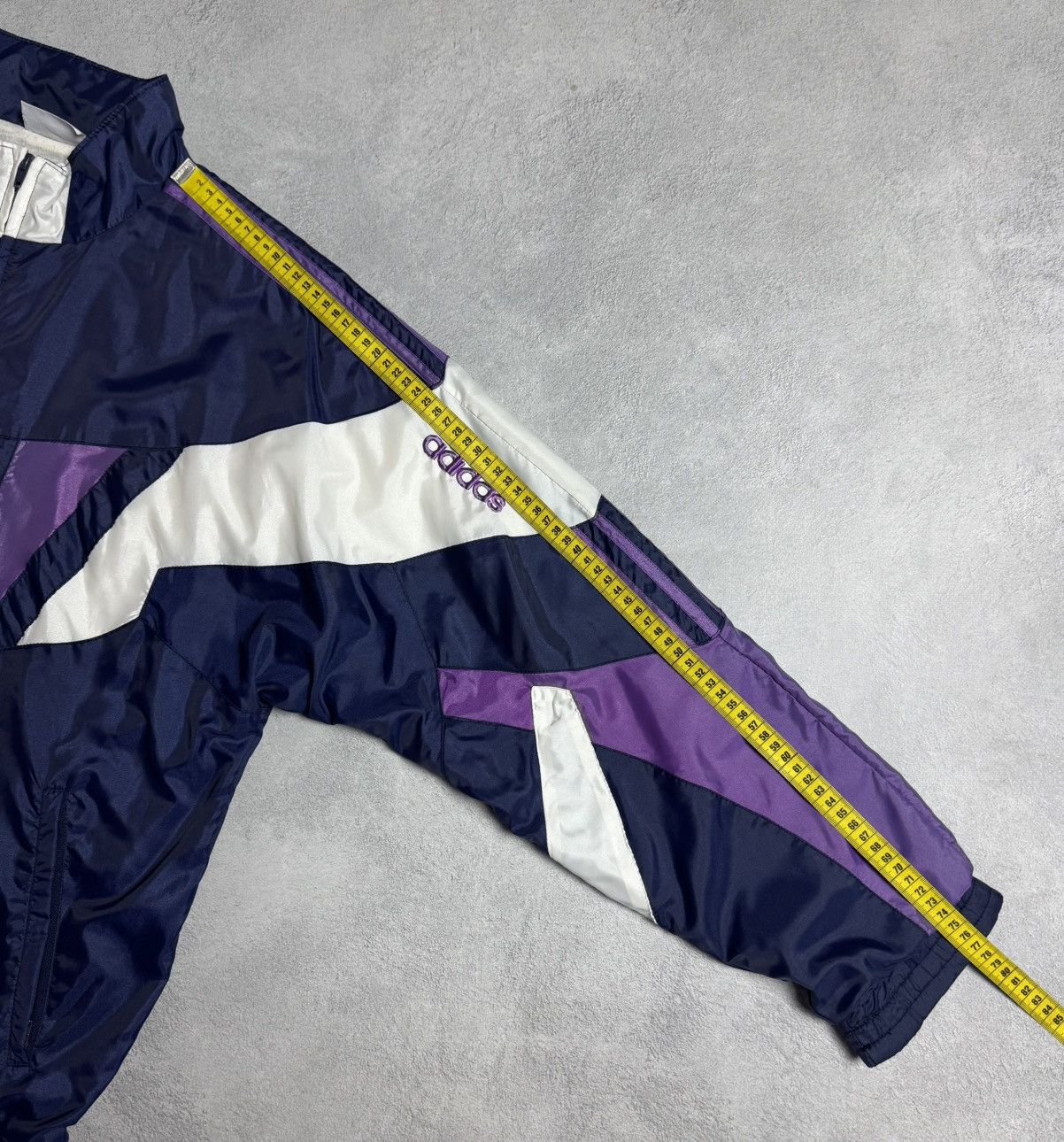 Adidas Adidas Vintage 1990s Drill Nylon Tracksuit Set Size US L / EU 52-54 / 3 - 13 Thumbnail