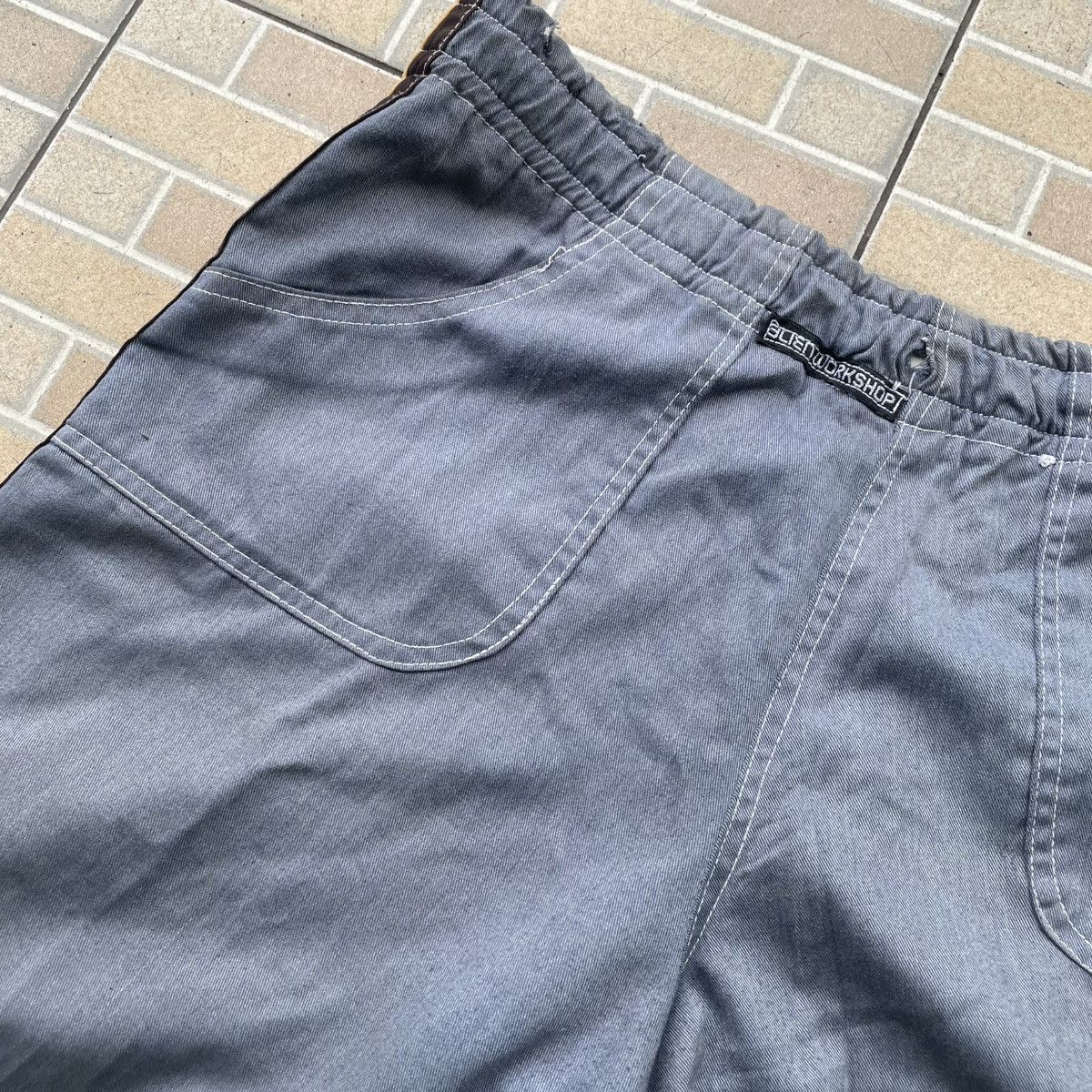 Alien Workshop 90’s Y2k Allien Workshop Distressed Pants Vintage Size US 36 / EU 52 - 7 Thumbnail