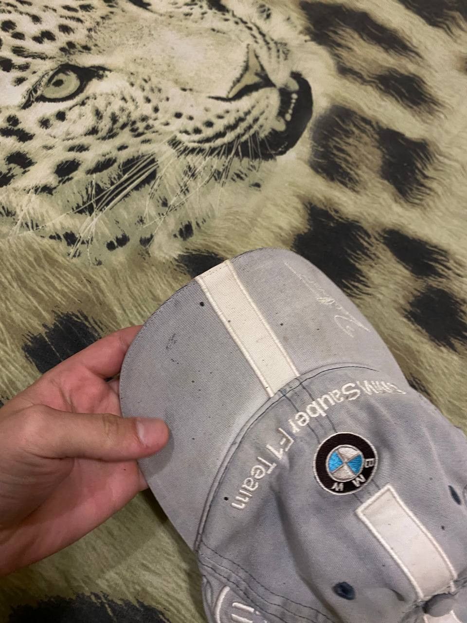 BMW × Vintage BMW Sauber F1 Team Cap 2007 Vintage Formula 1 sun faded Size ONE SIZE - 9 Thumbnail