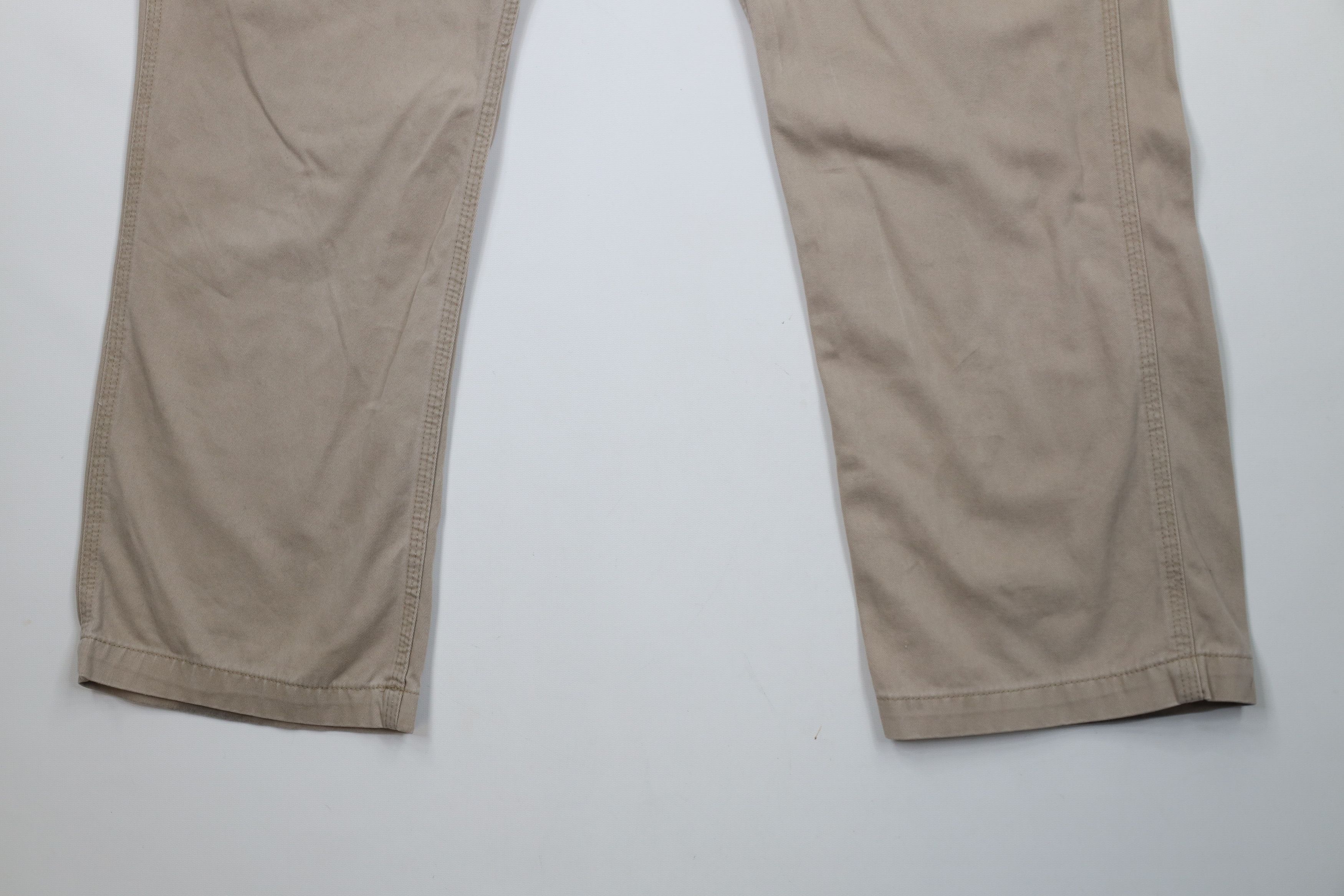 Carhartt × Vintage Vintage Carhartt Wide Leg Dungaree Chino Pants Beige Cotton Size US 38 / EU 54 - 4 Thumbnail