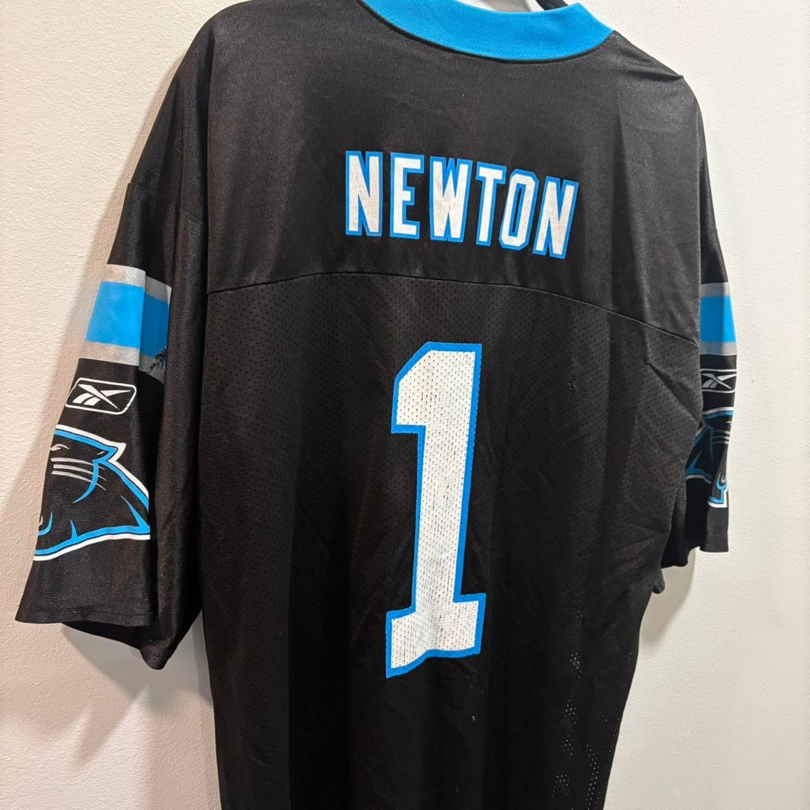 Reebok Reebok carolina panthers cam newton football NFL jersey XL Size US XL / EU 56 / 4 - 2 Thumbnail