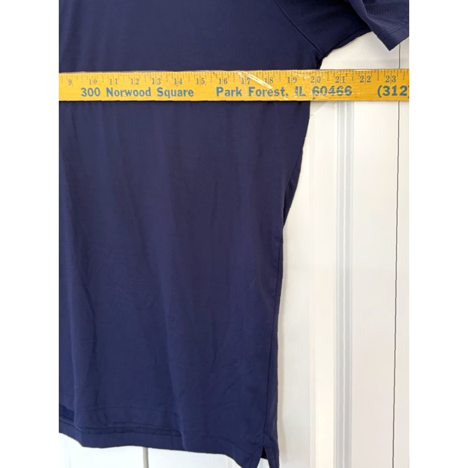 Under Armour Mens Under Armour Golf Polo Notre Dame Blue M Medium Size US M / EU 48-50 / 2 - 3 Thumbnail