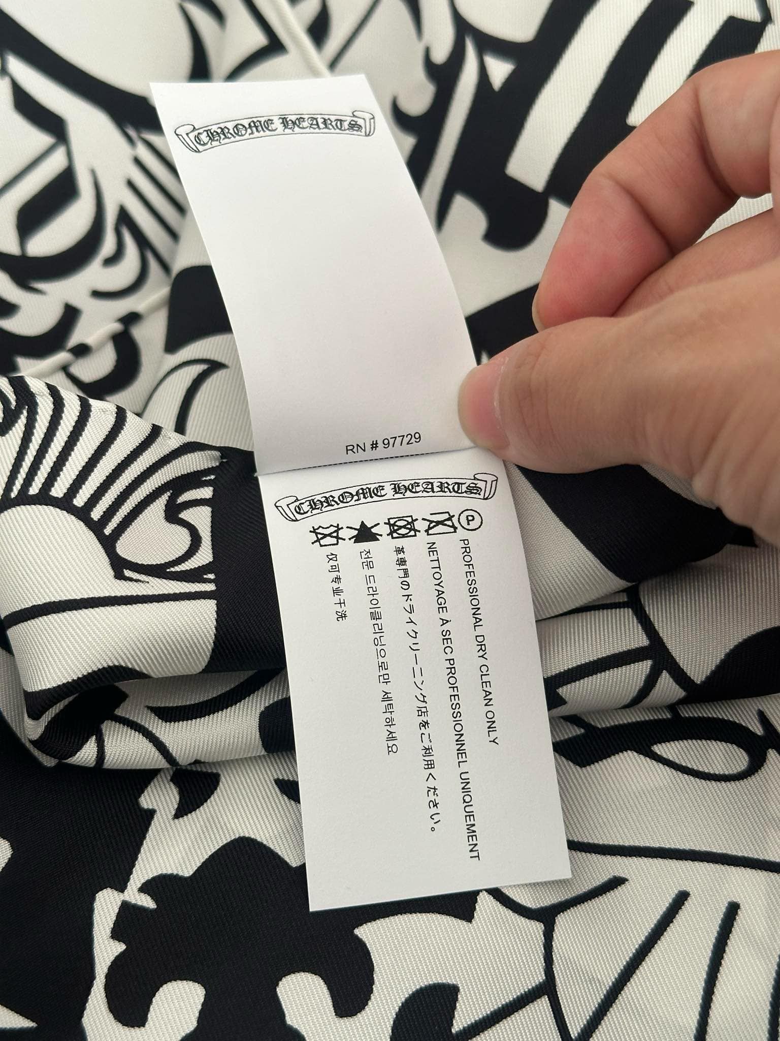 Chrome Hearts Chrome Hearts Multi-Logo Scarf Size ONE SIZE - 2 Thumbnail