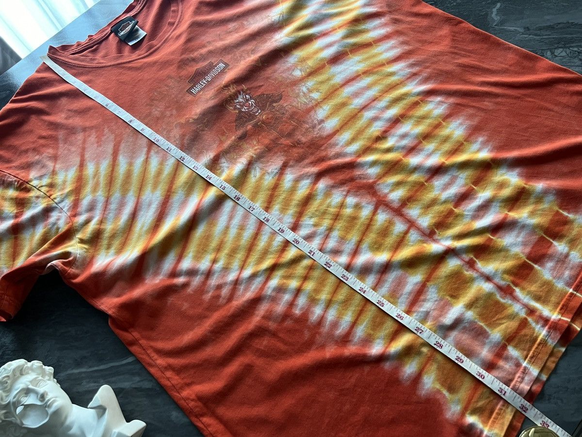 Harley Davidson × Other Harley Davidson : Orange Tie Dye Joker Rider Head Fire Size US XXL / EU 58 / 5 - 9 Thumbnail
