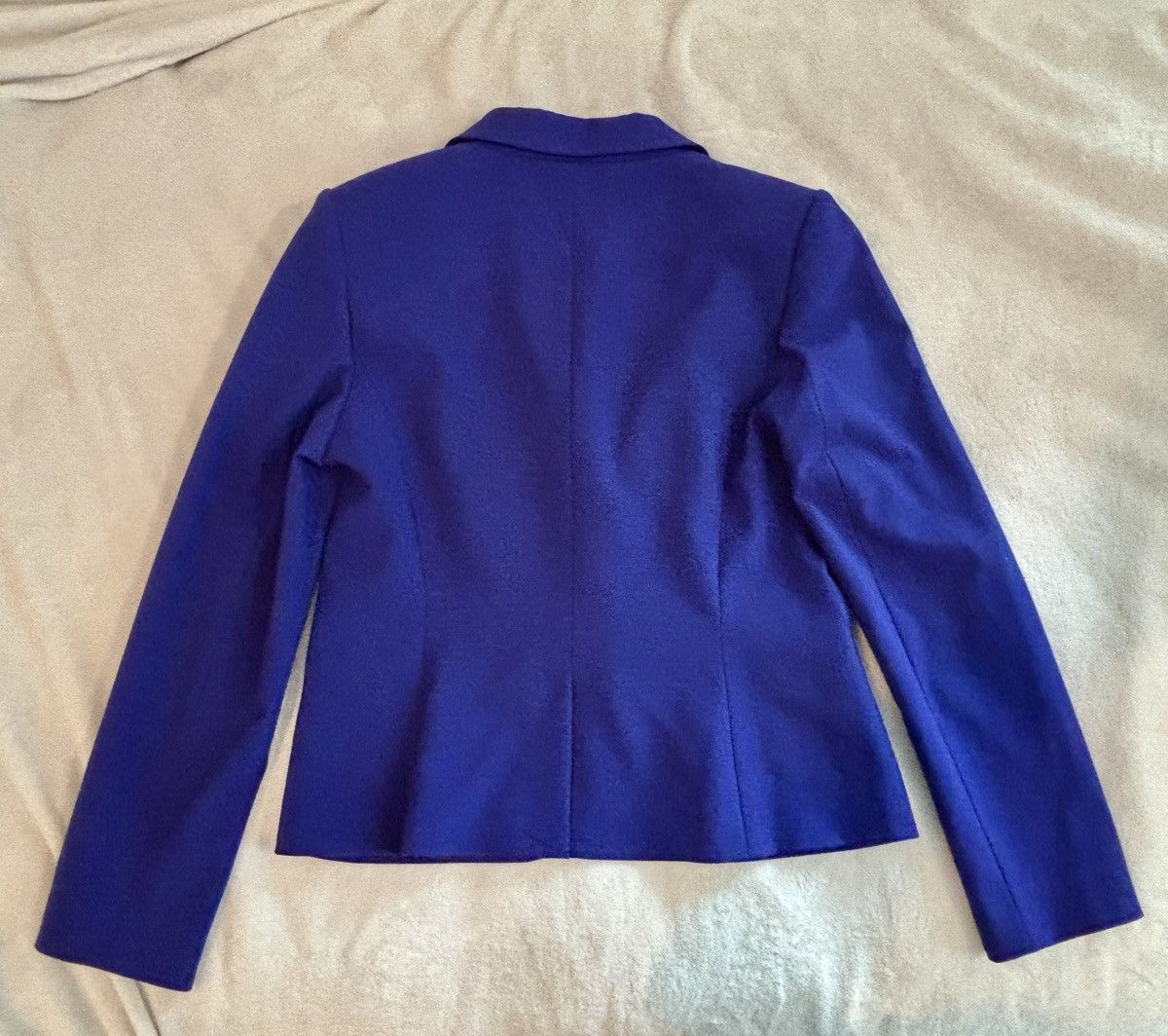 Calvin Klein Calvin Klein Women’s Suit Jacket Royal Blue Size 8 -Like New Size M / US 6-8 / IT 42-44 - 4 Thumbnail