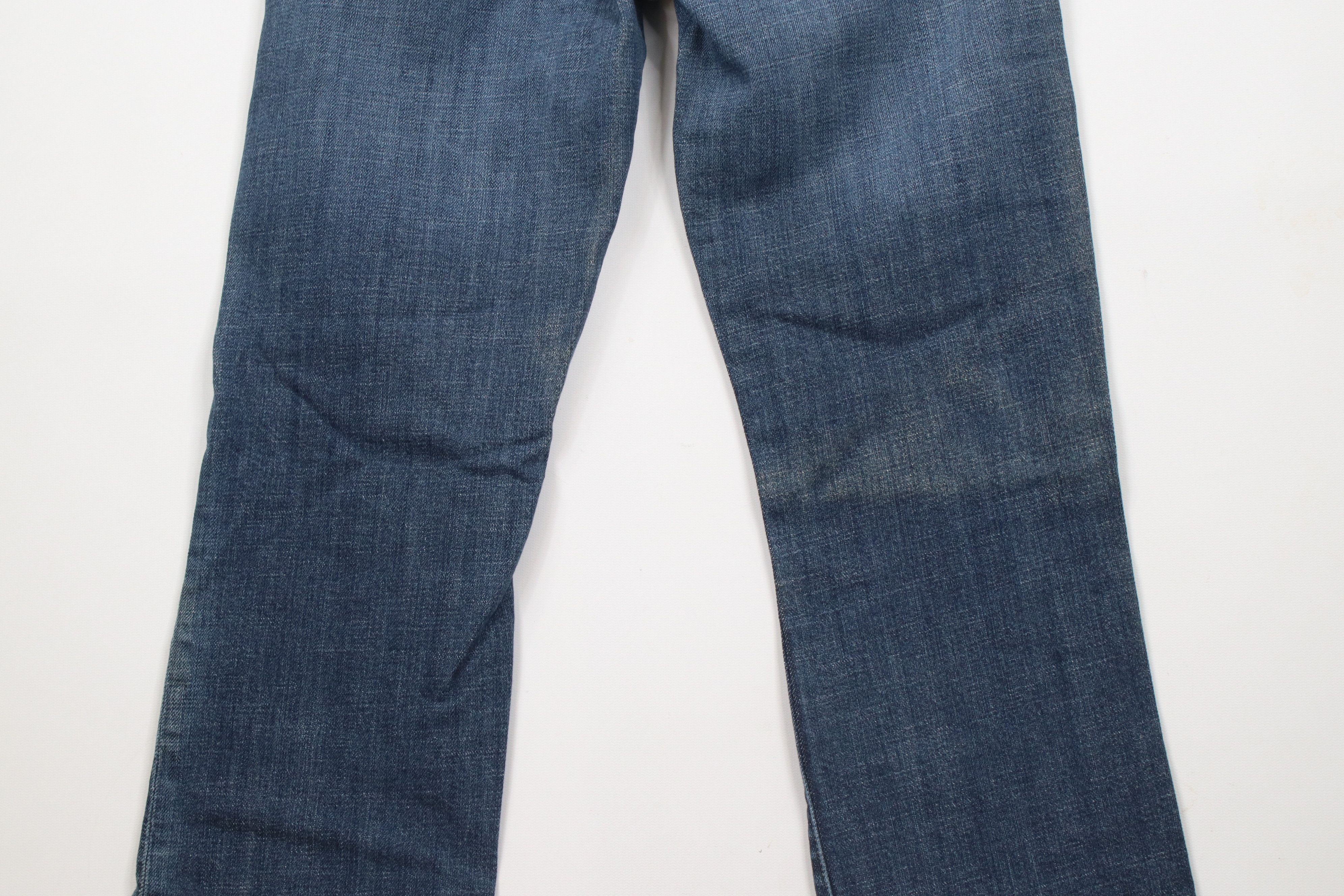 J.Crew × Vintage Vintage Y2K J Crew Stretch Flared Bootcut Denim Jeans Blue Size 28" / US 6 / IT 42 - 13 Thumbnail
