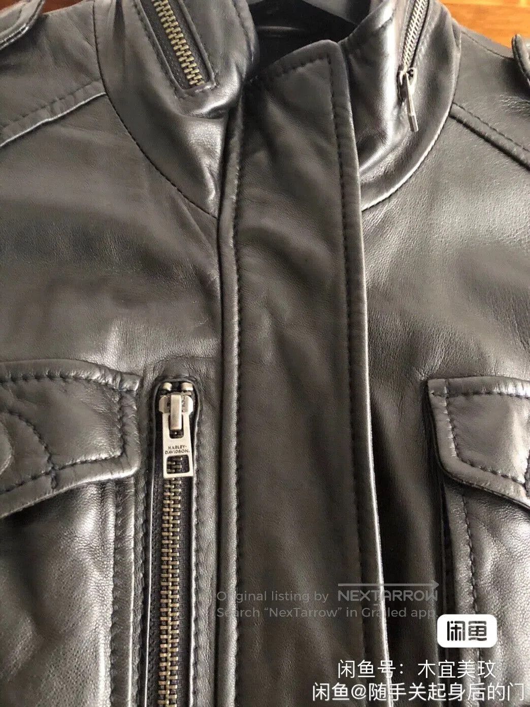 Harley Davidson Harley Davidson Women's Leather Jacket. Size M / US 6-8 / IT 42-44 - 4 Thumbnail