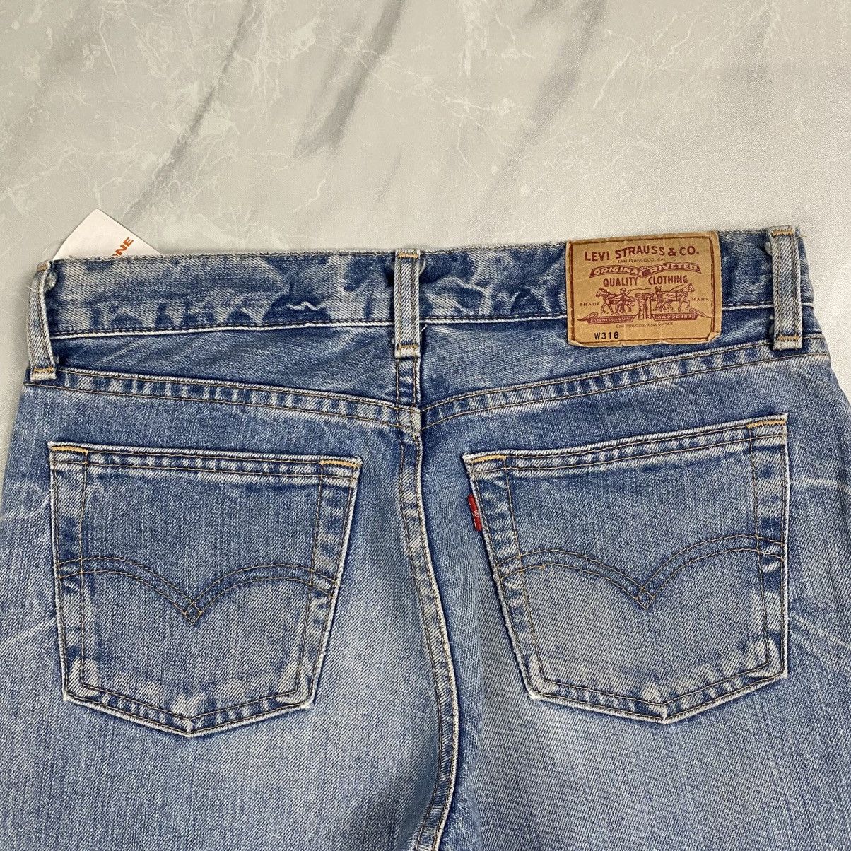 Levi's Vintage Clothing Vintage Levis Washed Flare Jeans Size 30" / US 8 / IT 44 - 5 Thumbnail