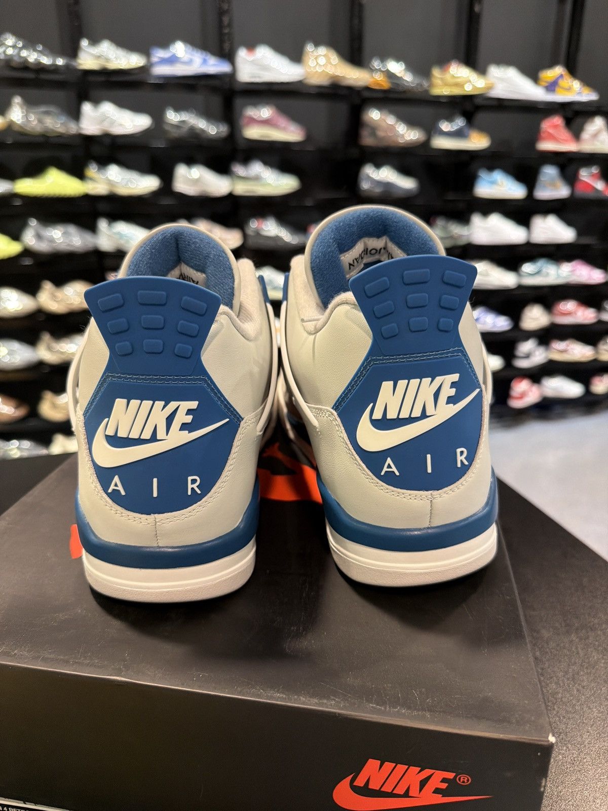 Jordan Brand Jordan 4 Military Blue Size-11.5 Brand New Quick Shipping Size US 11.5 / EU 44-45 - 4 Thumbnail
