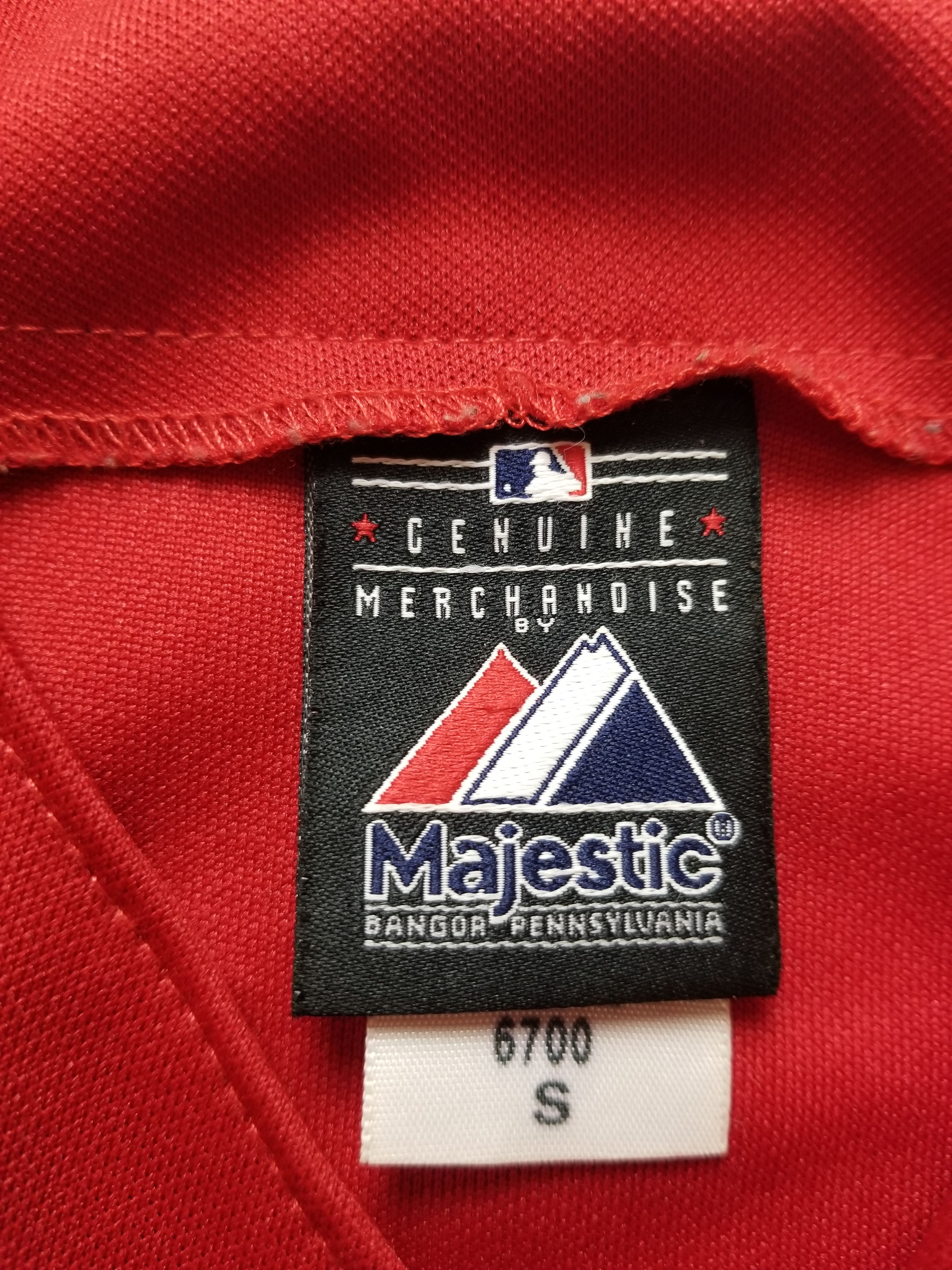 Majestic Vintage Boston Red Sox Majestic Red MLB Jersey Size US S / EU 44-46 / 1 - 4 Thumbnail
