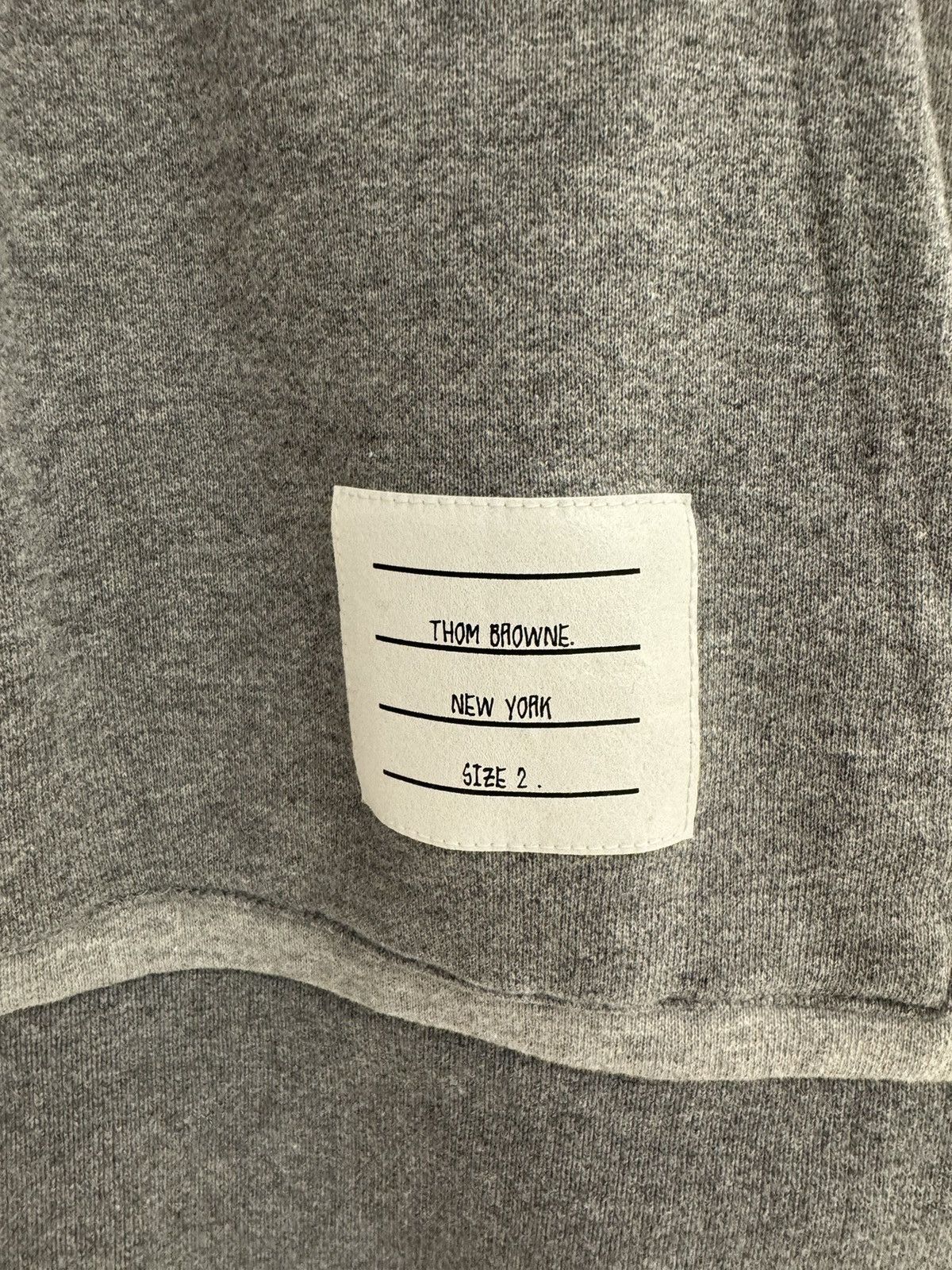 Thom Browne Thom Browne Mixed Grey 4-Bar Hoodie Size US M / EU 48-50 / 2 - 2 Thumbnail
