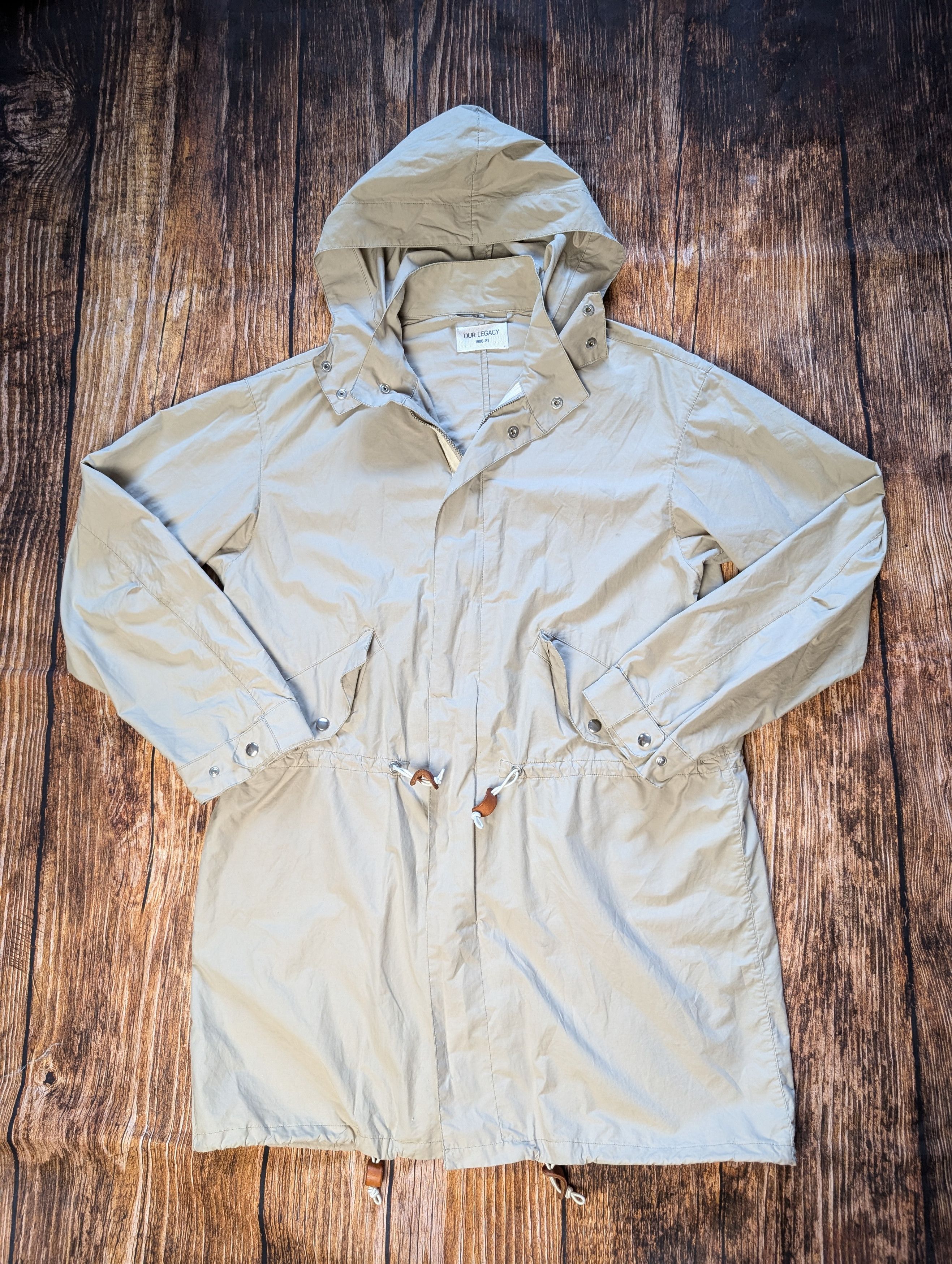 Our Legacy Our Legacy Black Wave coat | Grailed