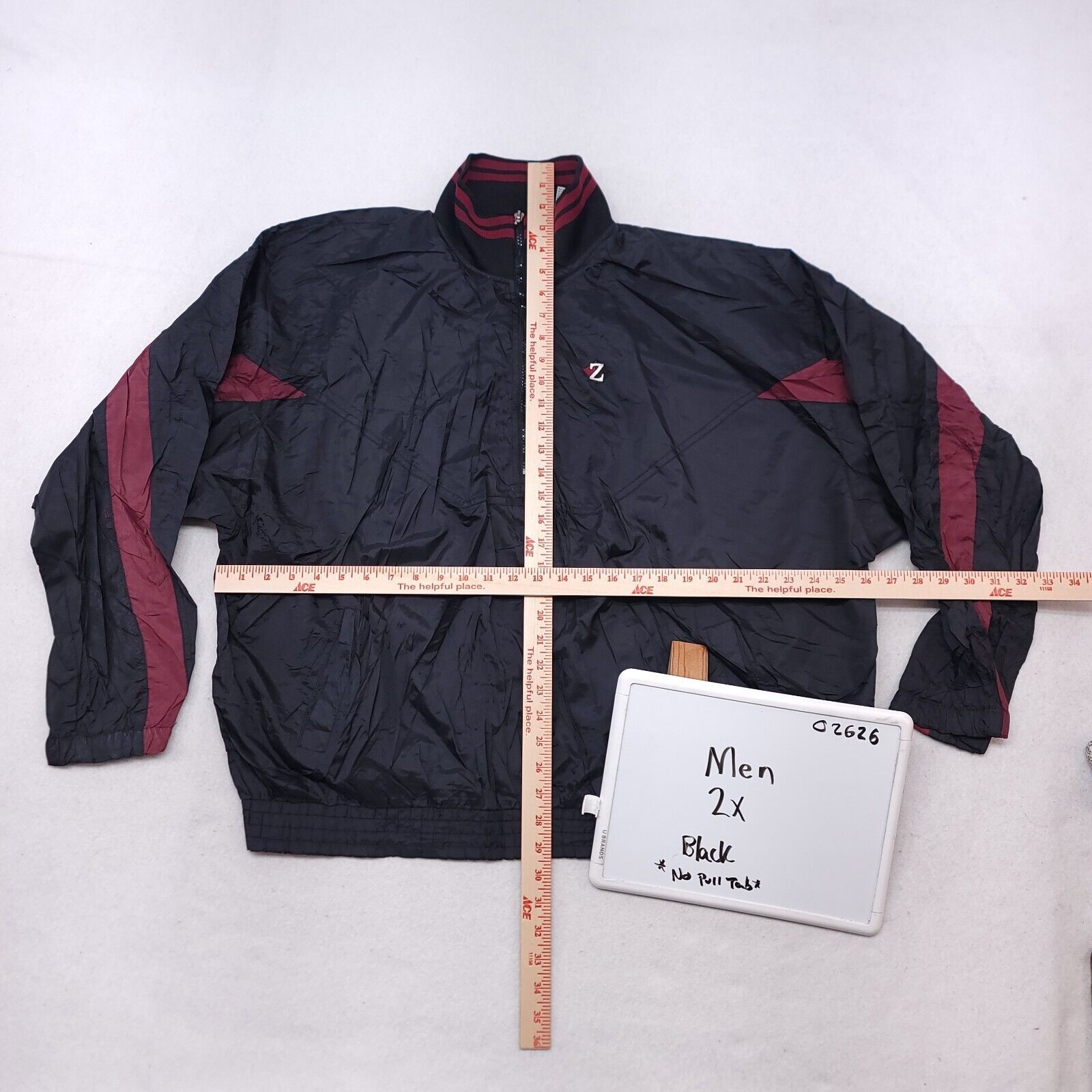 Jerzees Jerzees Casual Outdoor Long Sleeve Jacket Mens Size 2X Black Size US XXL / EU 58 / 5 - 5 Thumbnail