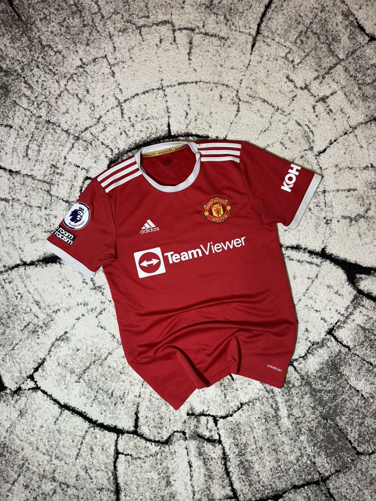 Adidas × Vintage RONALDO Manchester United 2021/22 Adidas Jersey Blockore S Size US S / EU 44-46 / 1 - 1 Thumbnail